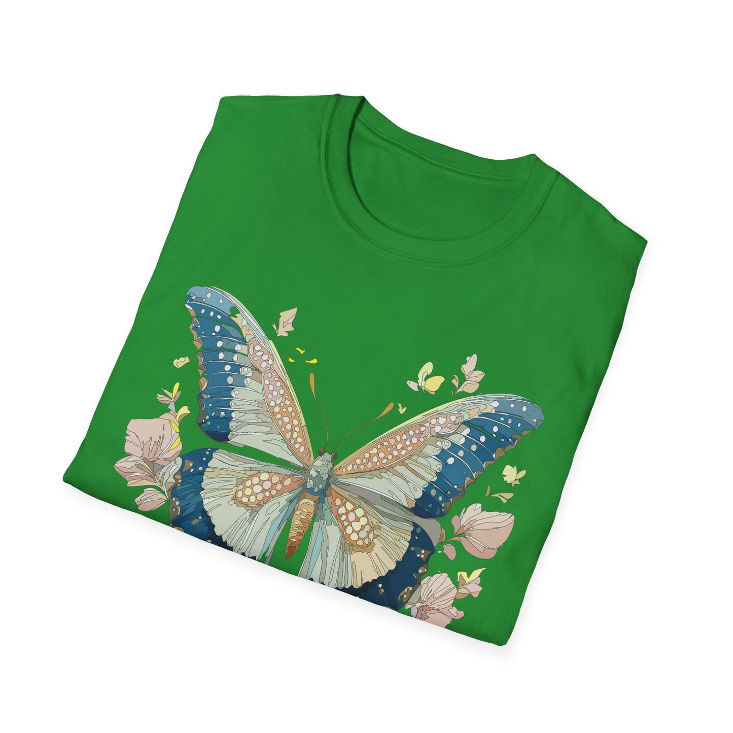 Butterfly Shirt Unisex T Shirt Monarch Butterfly Softstyle Gildan 100 Cotton Tee