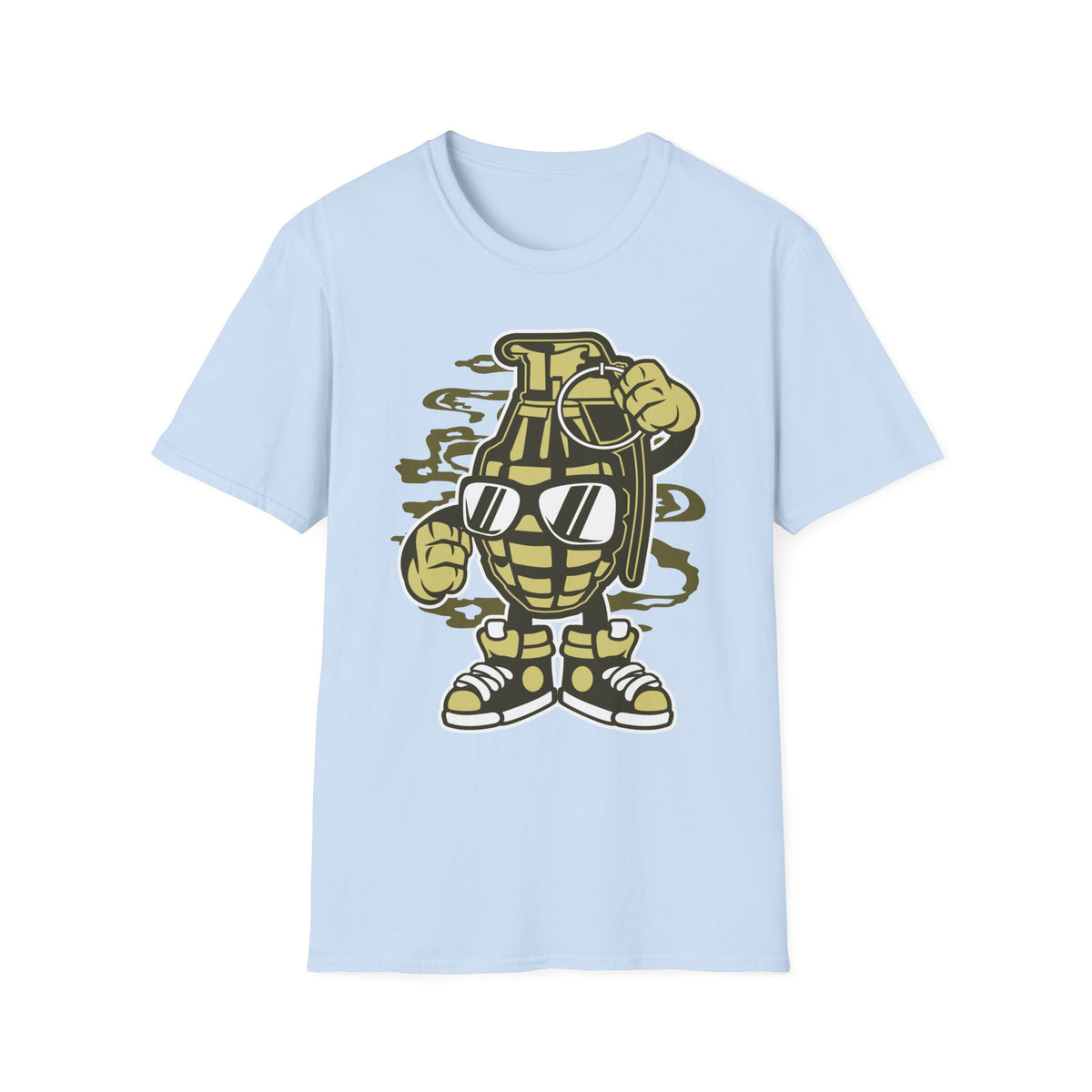 Funny Cartoon Animation Graphic Tee Gildan Unisex 100 Cotton Tee Shirt - 114