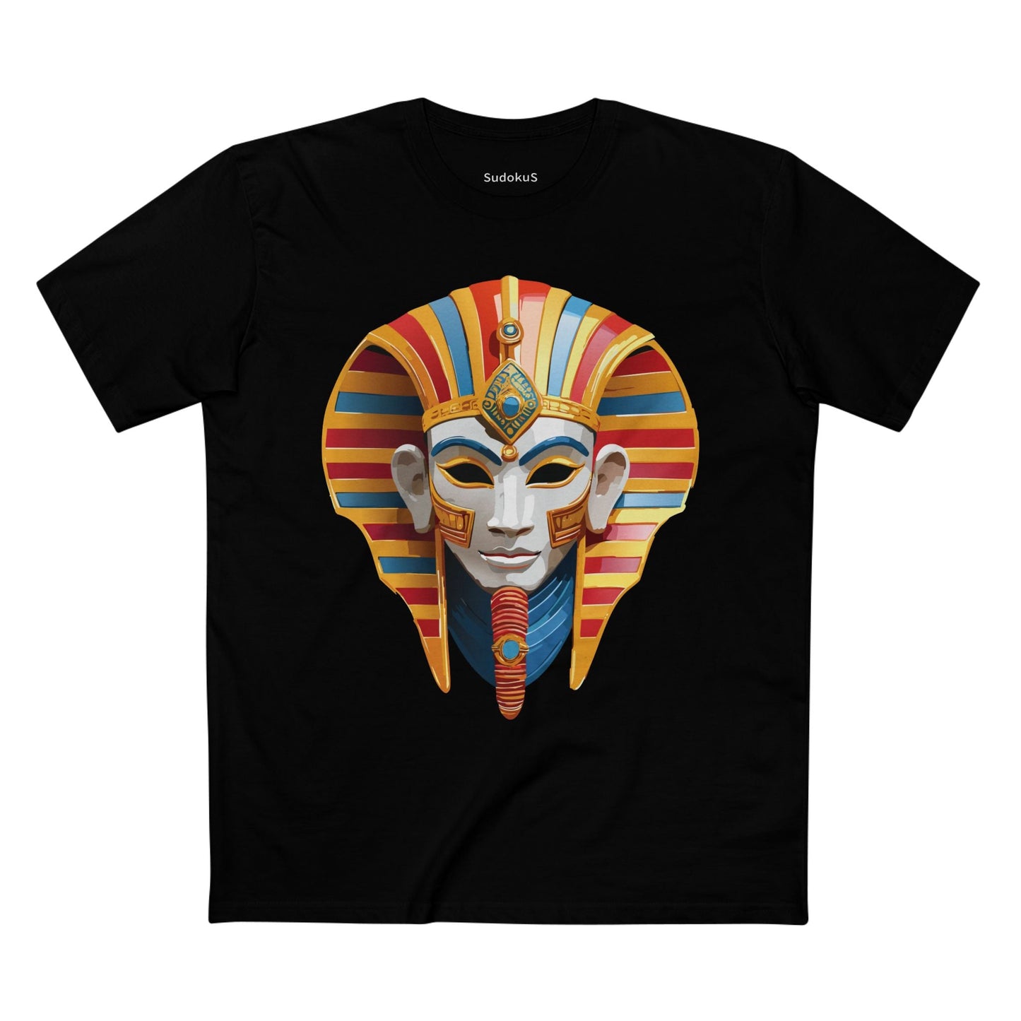 Mask Graphic Unisex 100 Cotton Staple Tee 26