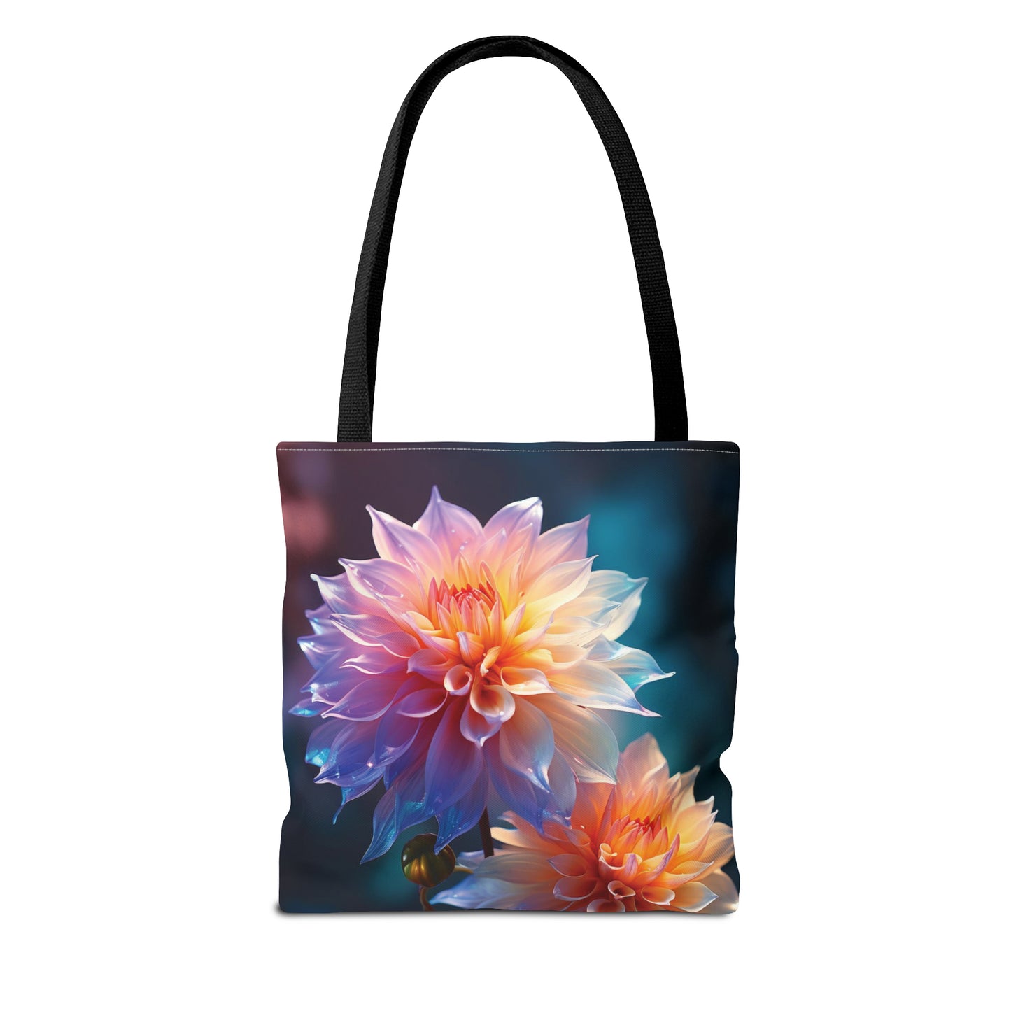 Canvas Bag with Floral Prints