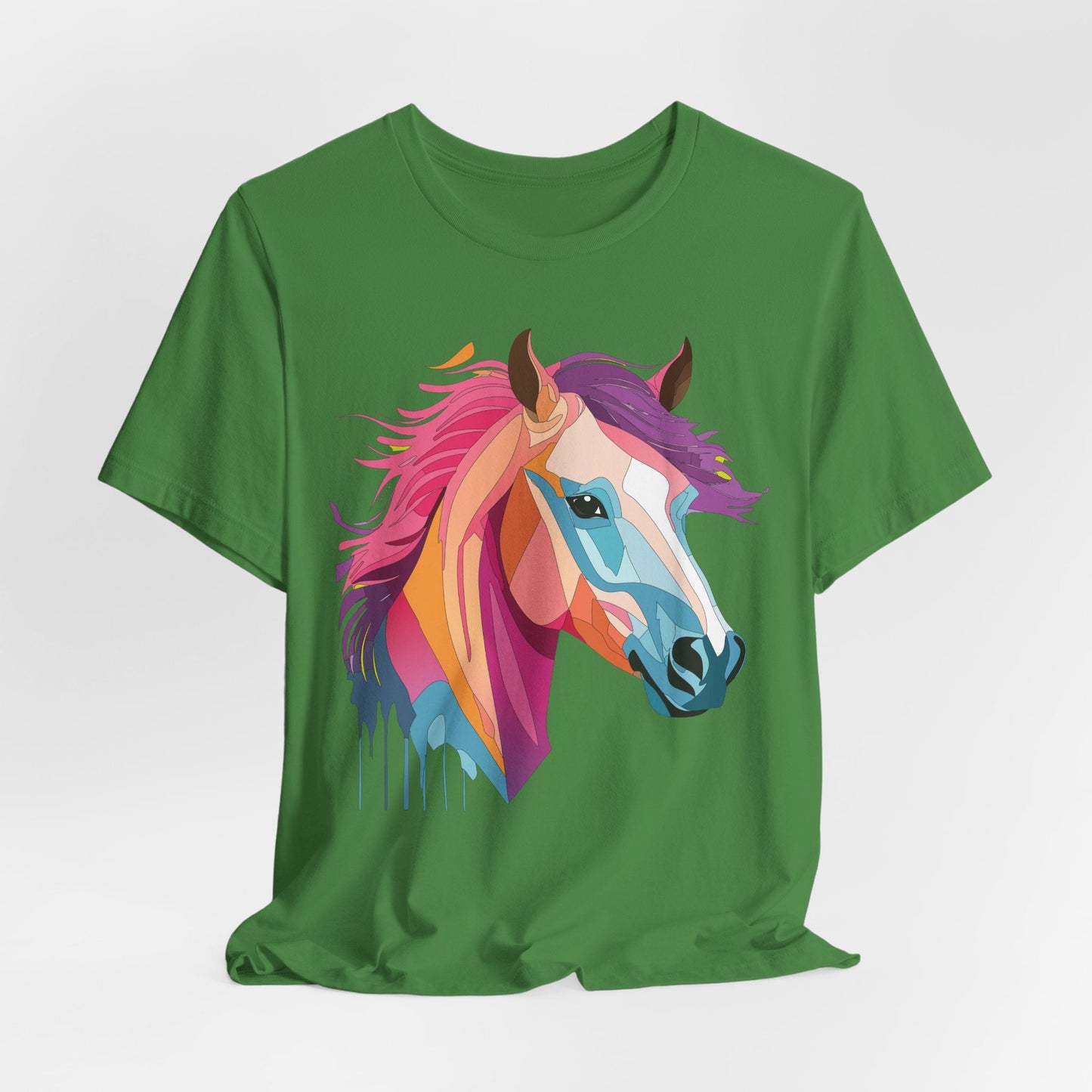 Unisex Animal Shirt Art Design Short Sleeve With Wild Animals Graphic Print Comfort Tee