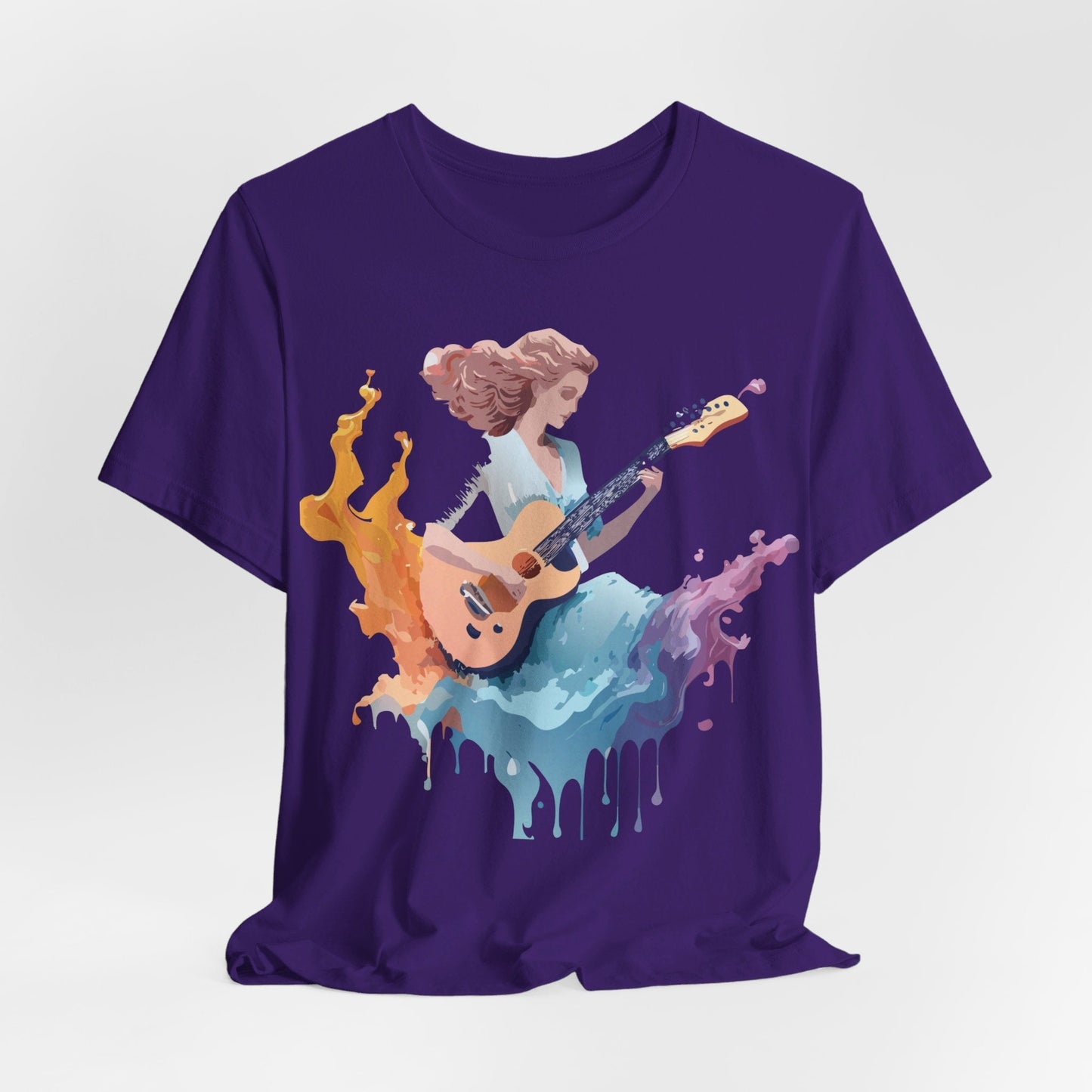 Adelpha Music Graphic Tee Unisex Vintage Inspired Art Design Short Sleeve T Shirt