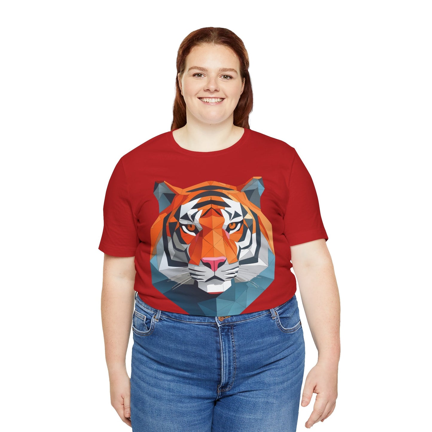 Unisex Animal Artwork Tee Shirt With Wild Animals Design For Everyday Wear And Comfort