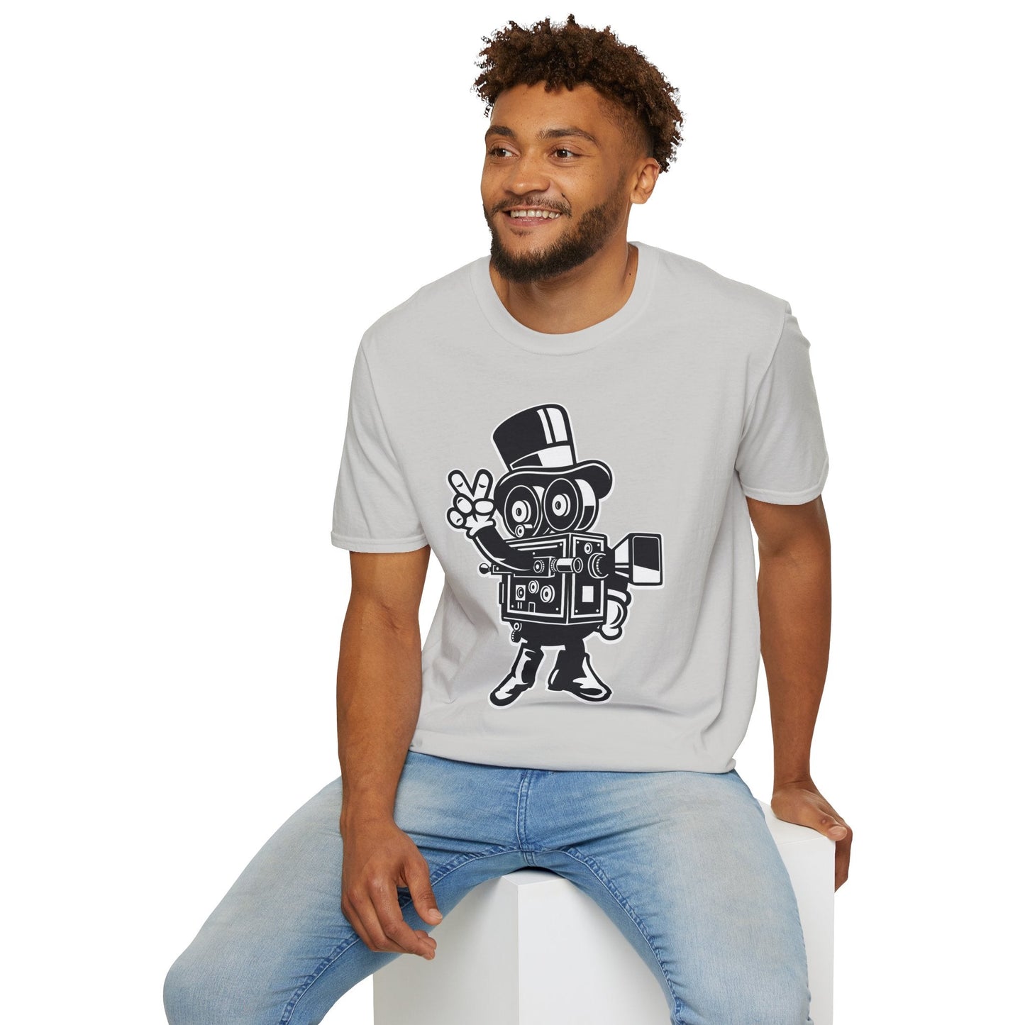 Cartoon T Shirt Animation T Shirt Funny Tee Unisex Gildan Softstyle 64000 Comfort Fit All Day