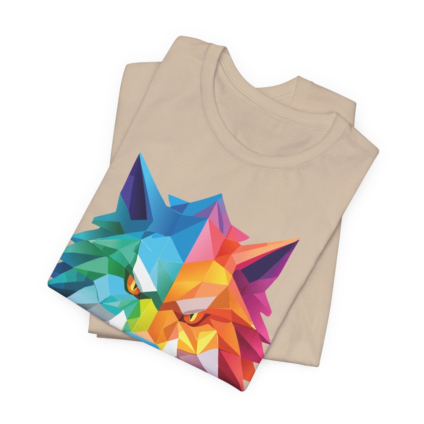 Unisex Animal Shirt Art Design Tee With Animals Wild Animals Shirt Short Sleeve
