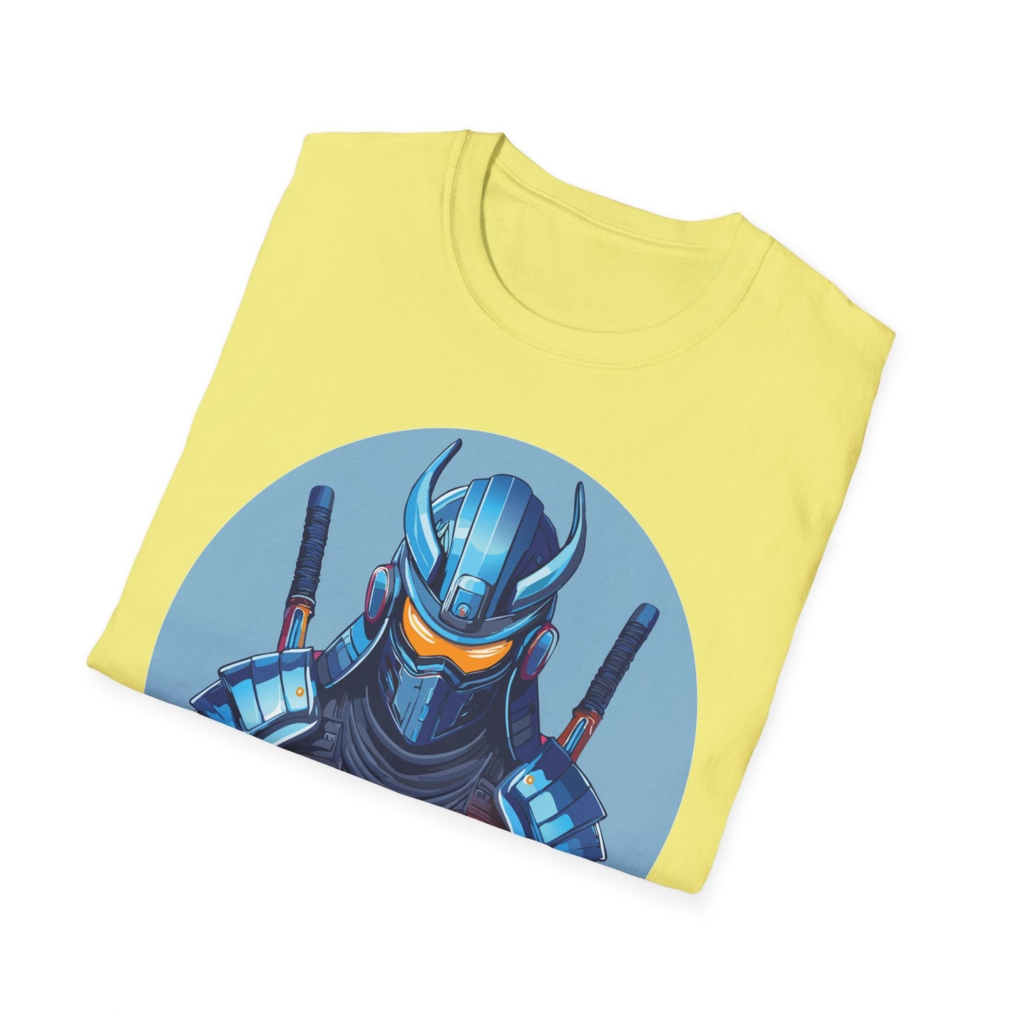 Samurai Shirt Unisex Softstyle T Shirt 100 Percent Ring Spun Cotton Gildan 64000