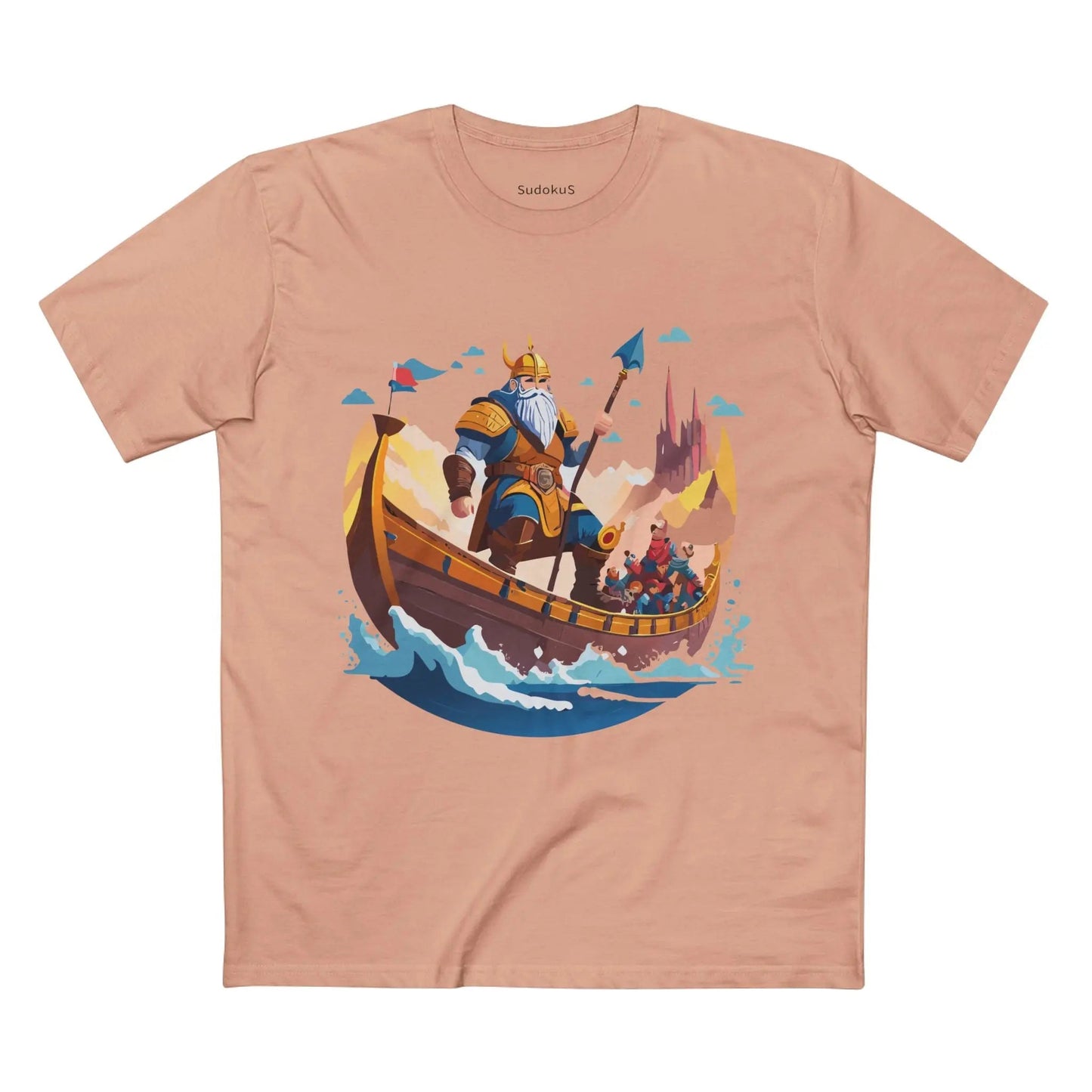 Viking Graphic Unisex 100 Cotton Staple Tee 29