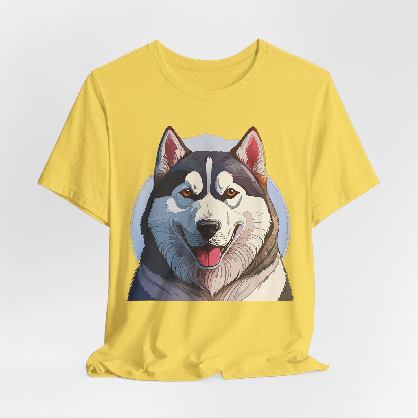Unisex Animal Shirt Art Design Tee With Wild Animals Graphic Print Short Sleeve Style