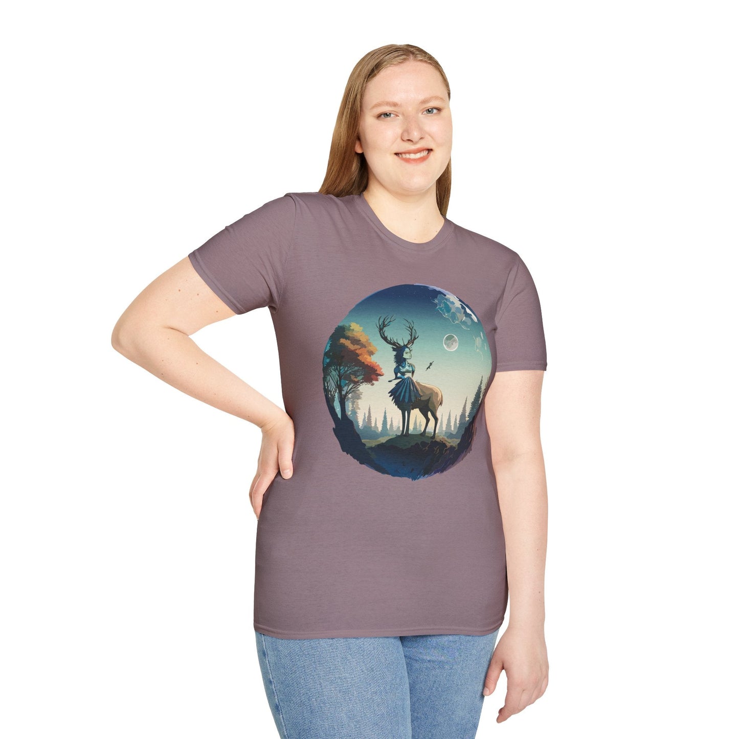 Womens Graphic T Shirts Art Design Tee Gildan Softstyle 64000 100 Percent Ring Spun Cotton Unisex