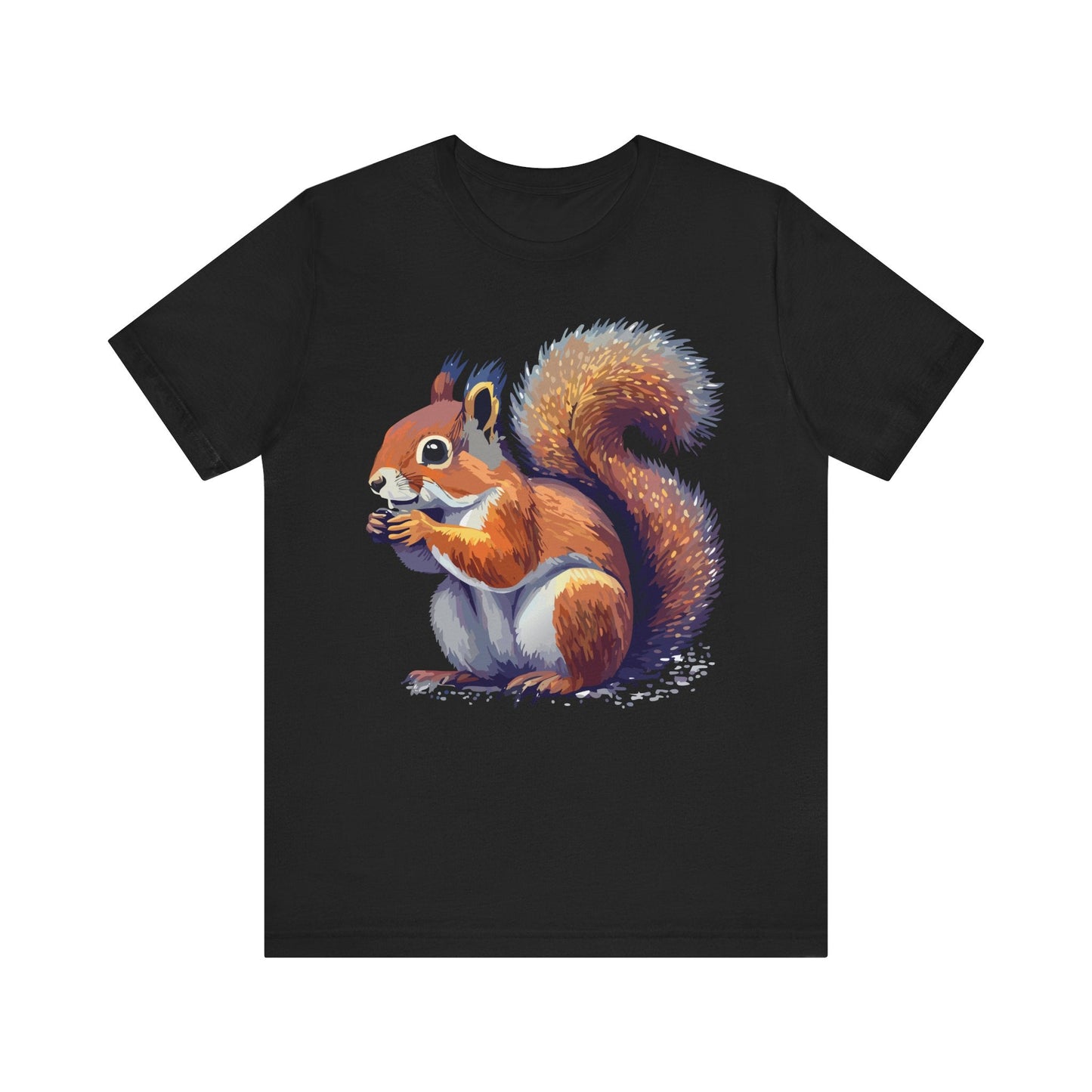 Unisex Animal Print Tee Shirt With Wild Animals Artwork Gildan Softstyle 64000 Cotton