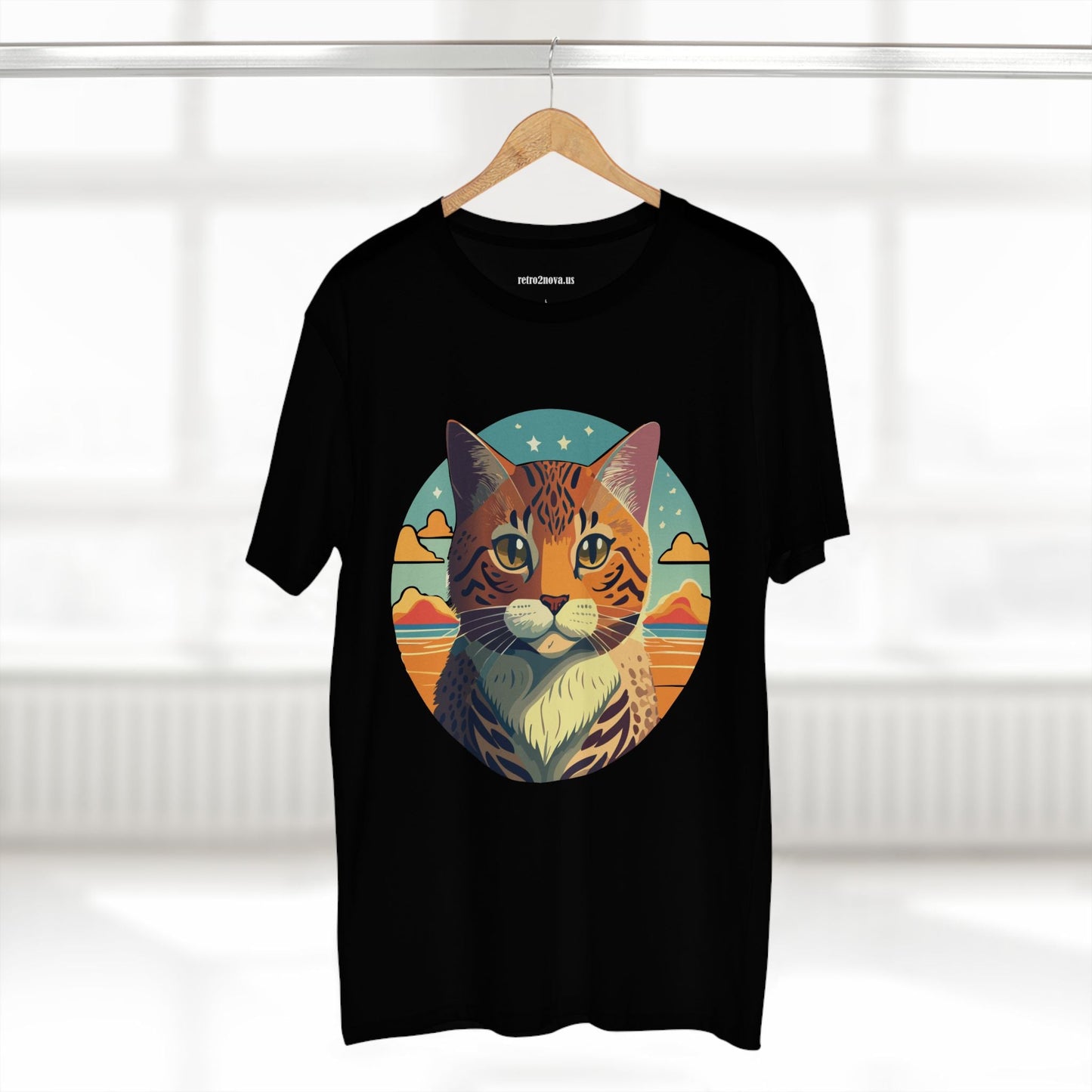 Unisex Premium Cotton Tee With Original Cat Art Design Animal Shirt For Cat Lovers Comfortable Breathable Everyday Wear