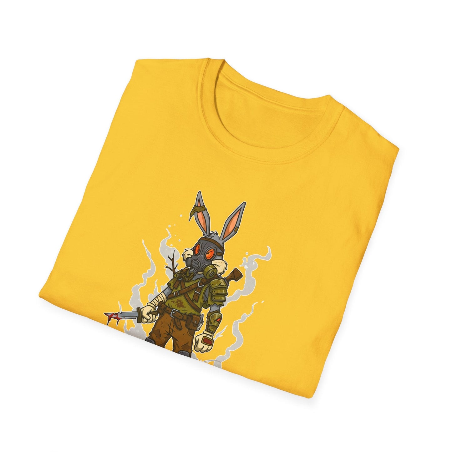 Bugs Bunny T Shirt Cartoon Graphic Tee Unisex Softstyle 64000 Gildan Premium Comfort