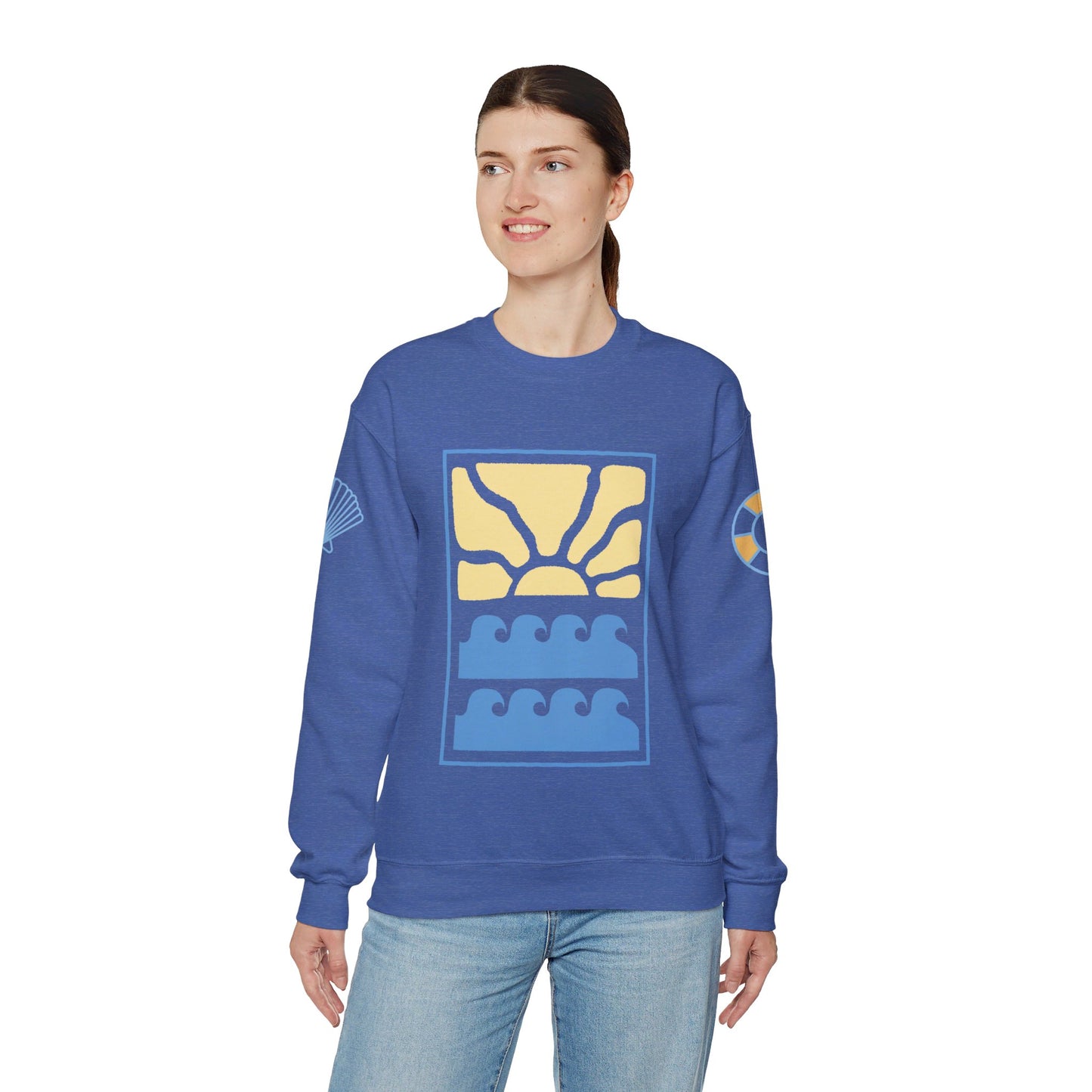 Unisex Heavy Blend Sweatshirt - Beach