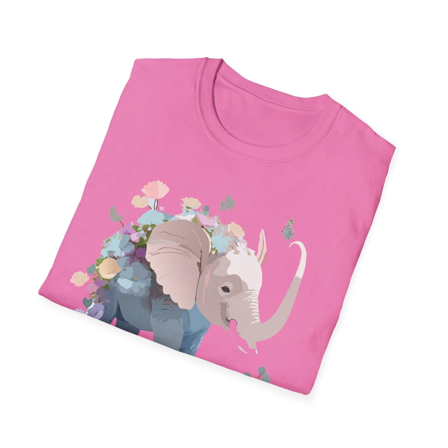 Elephant T Shirt Unisex Softstyle 64000 Elephant Tee Premium Comfort Everyday Wear