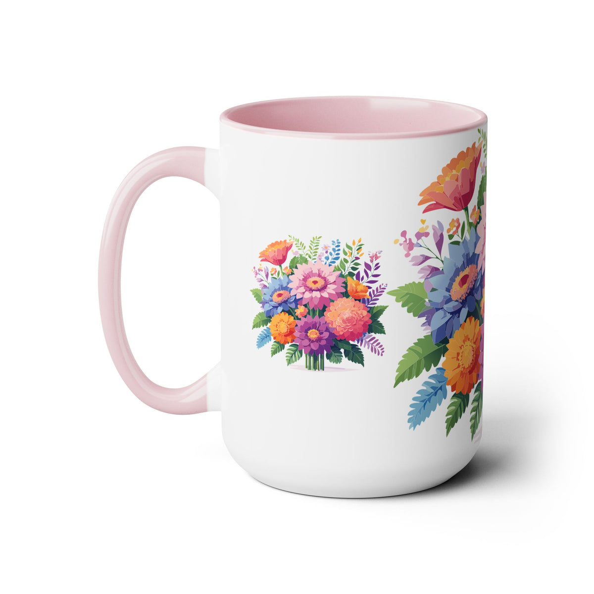 Floral Mug, Floral Cup