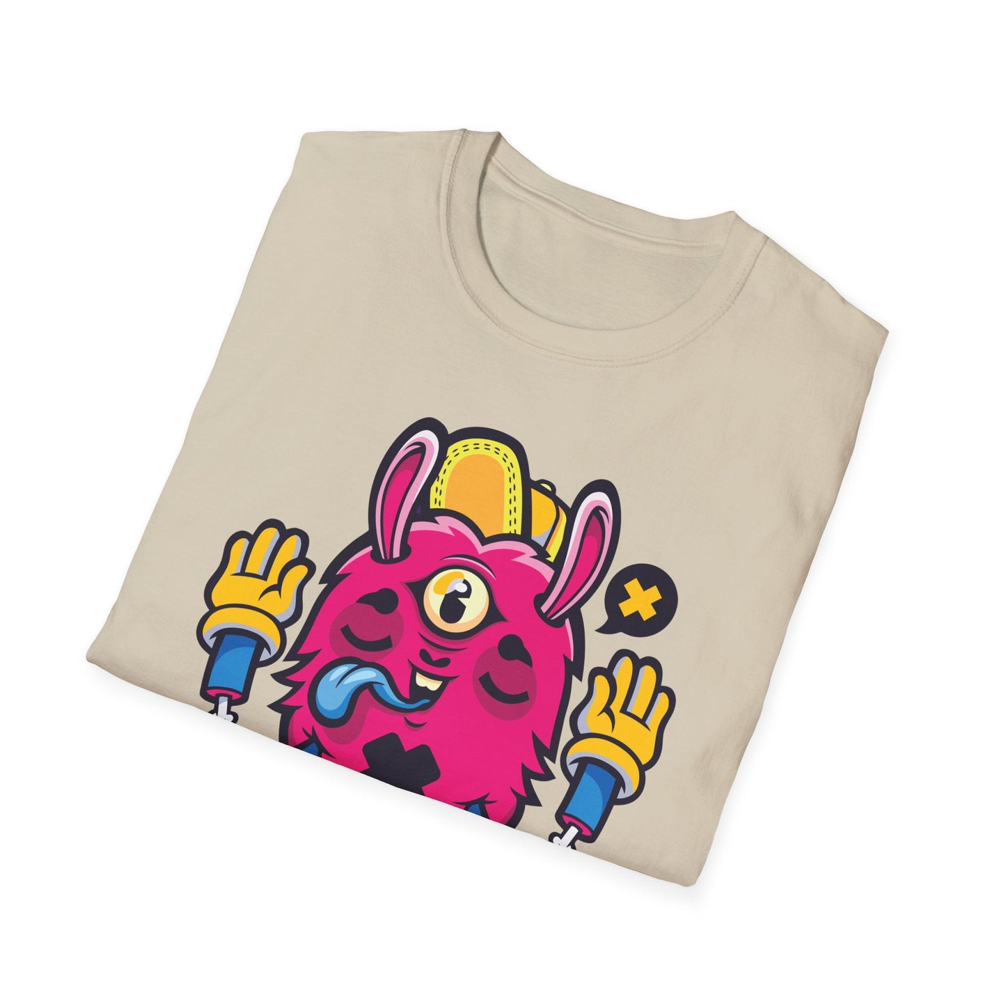 Cartoon T Shirt Animation T Shirt Funny Tee Unisex Softstyle 64000 Gildan Cotton Tee