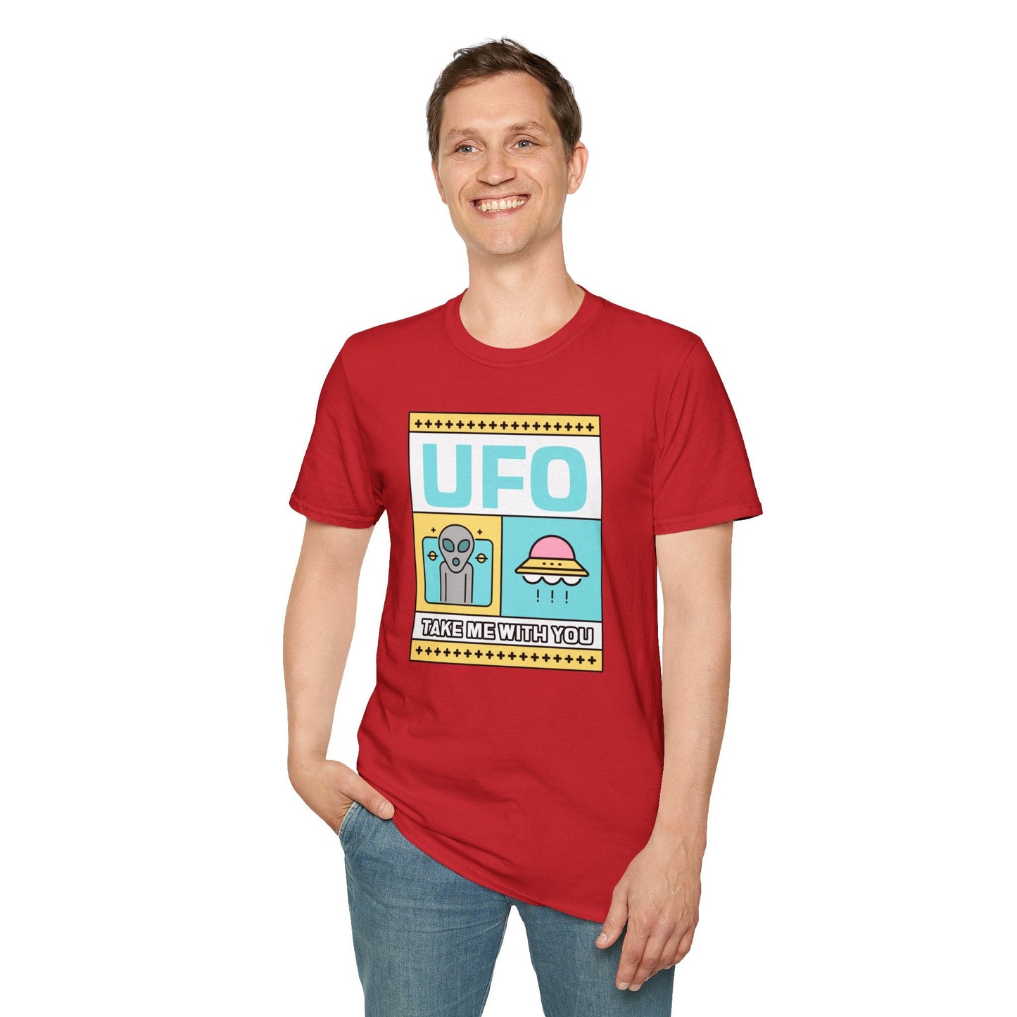 UFO Take Me With You Graphic TShirt