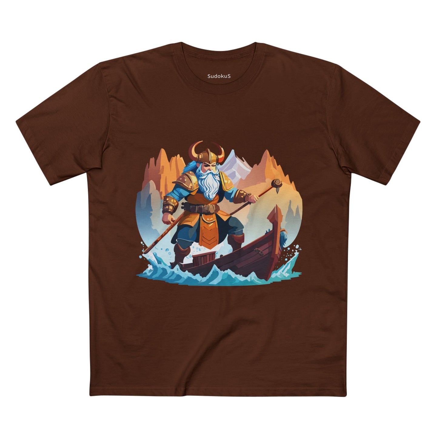 Viking Graphic Unisex 100 Cotton Staple Tee 27