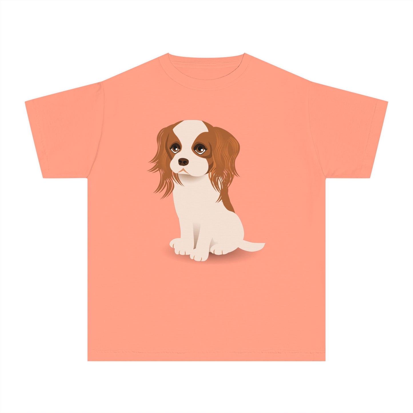 Youth Tee Shirt with Little Dog