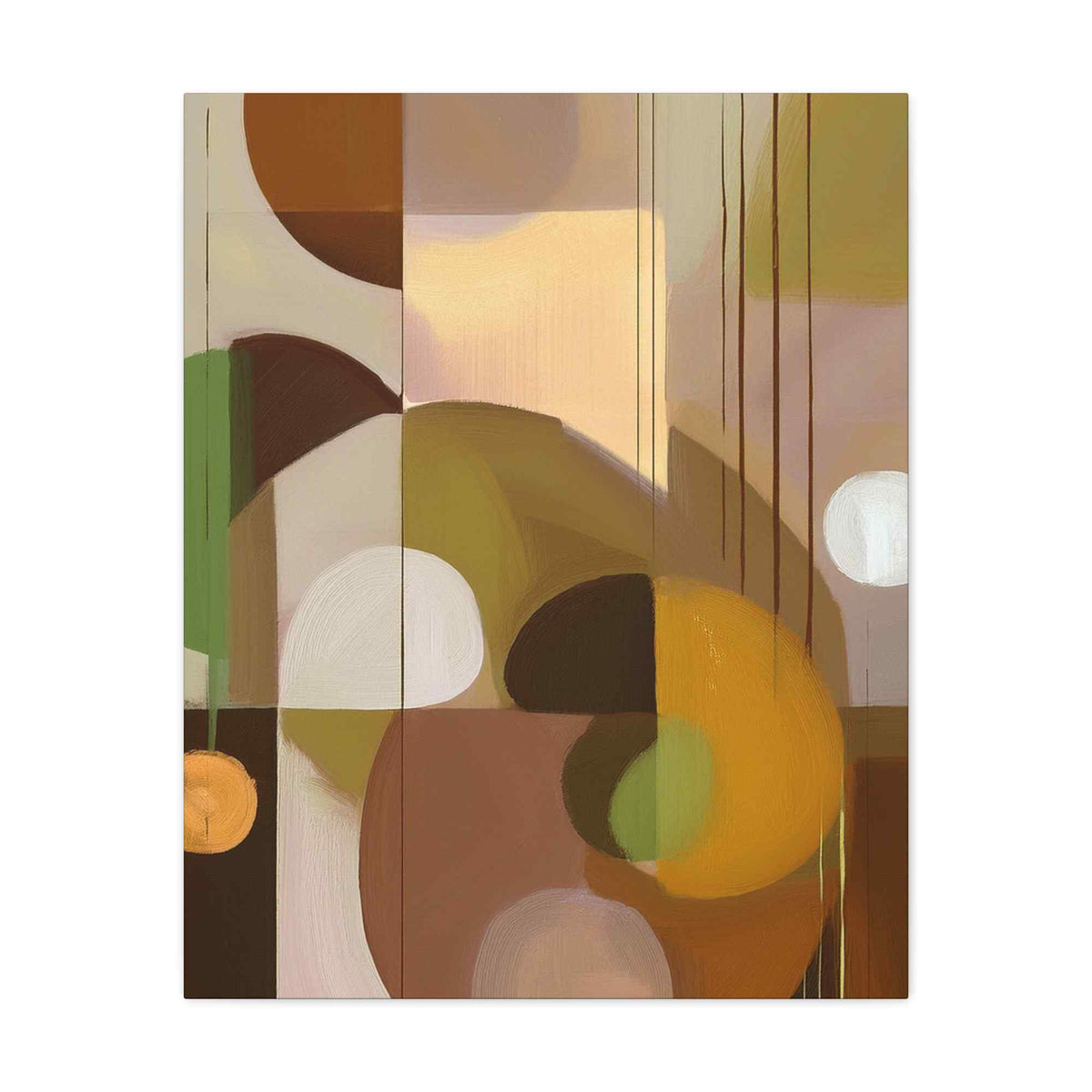 Abstract Geometric Painting Print Canvas 20x24,20x30,24x30 24x32,24x36,30x40 32x48,36x48,40x60 Pine-Wood Inner Frame ABS-54