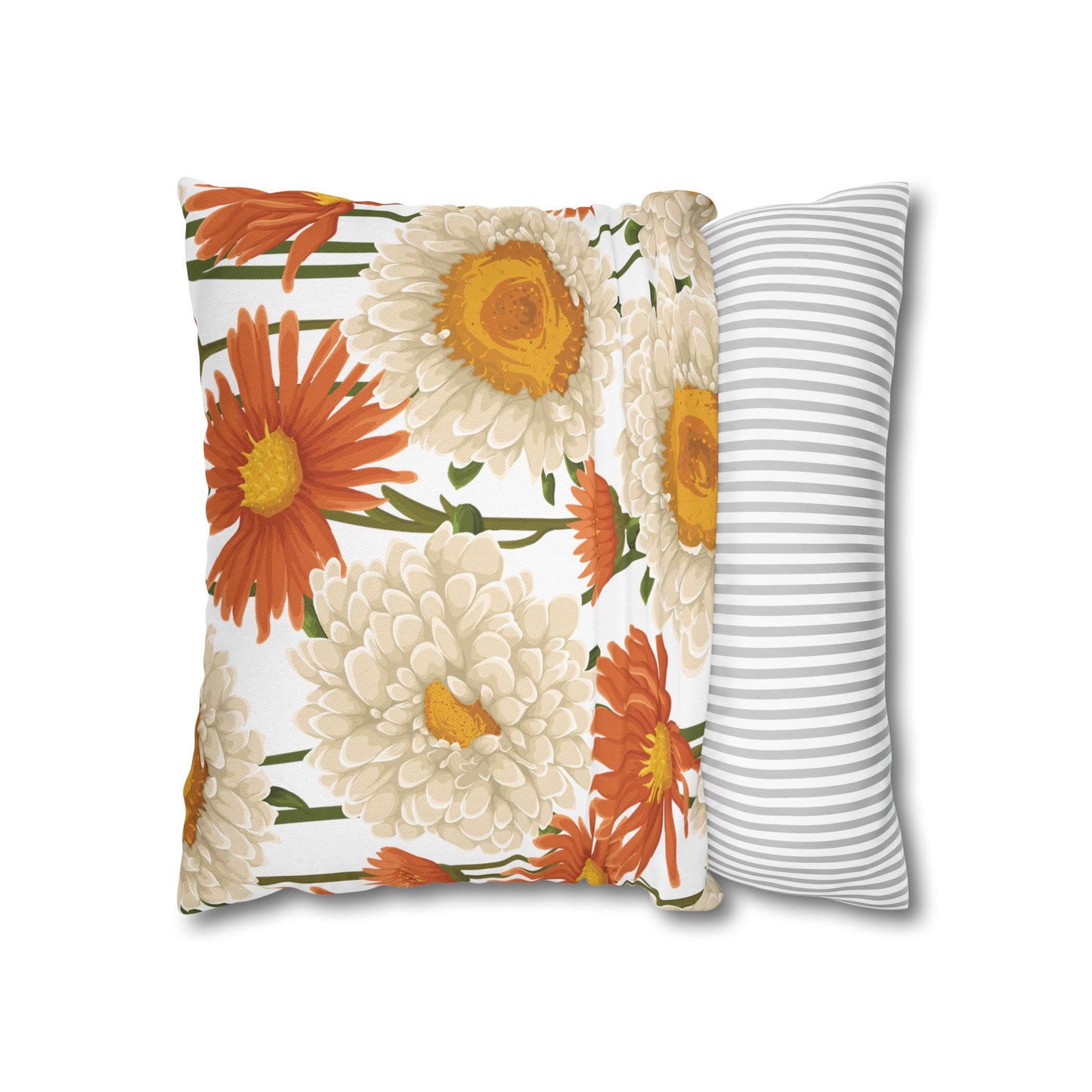 Floral Poly Pillowcase