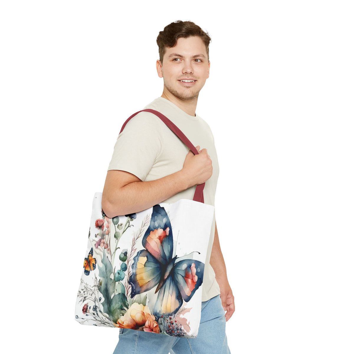 Butterfly Canvas Tote