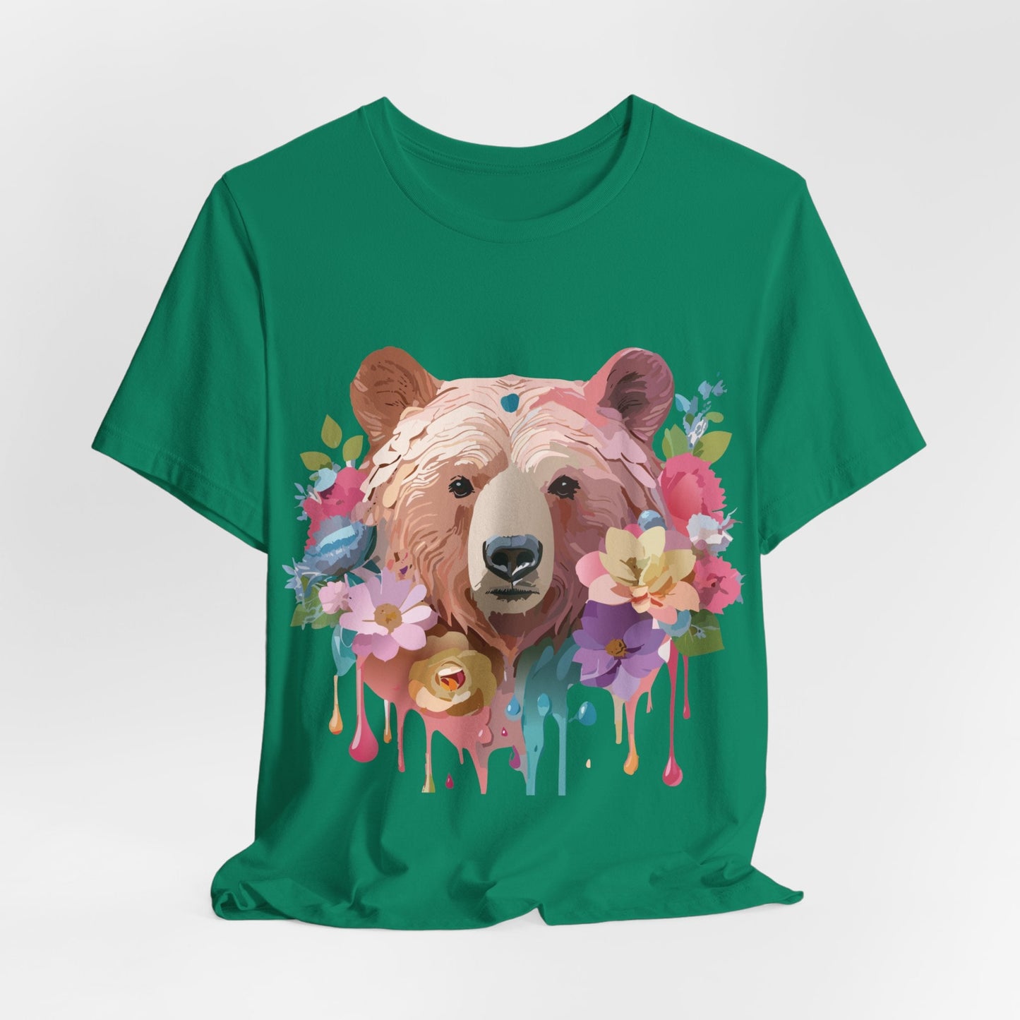 Bear Graphic T Shirt Unisex Adelpha Vintage Art Design Tee Edition