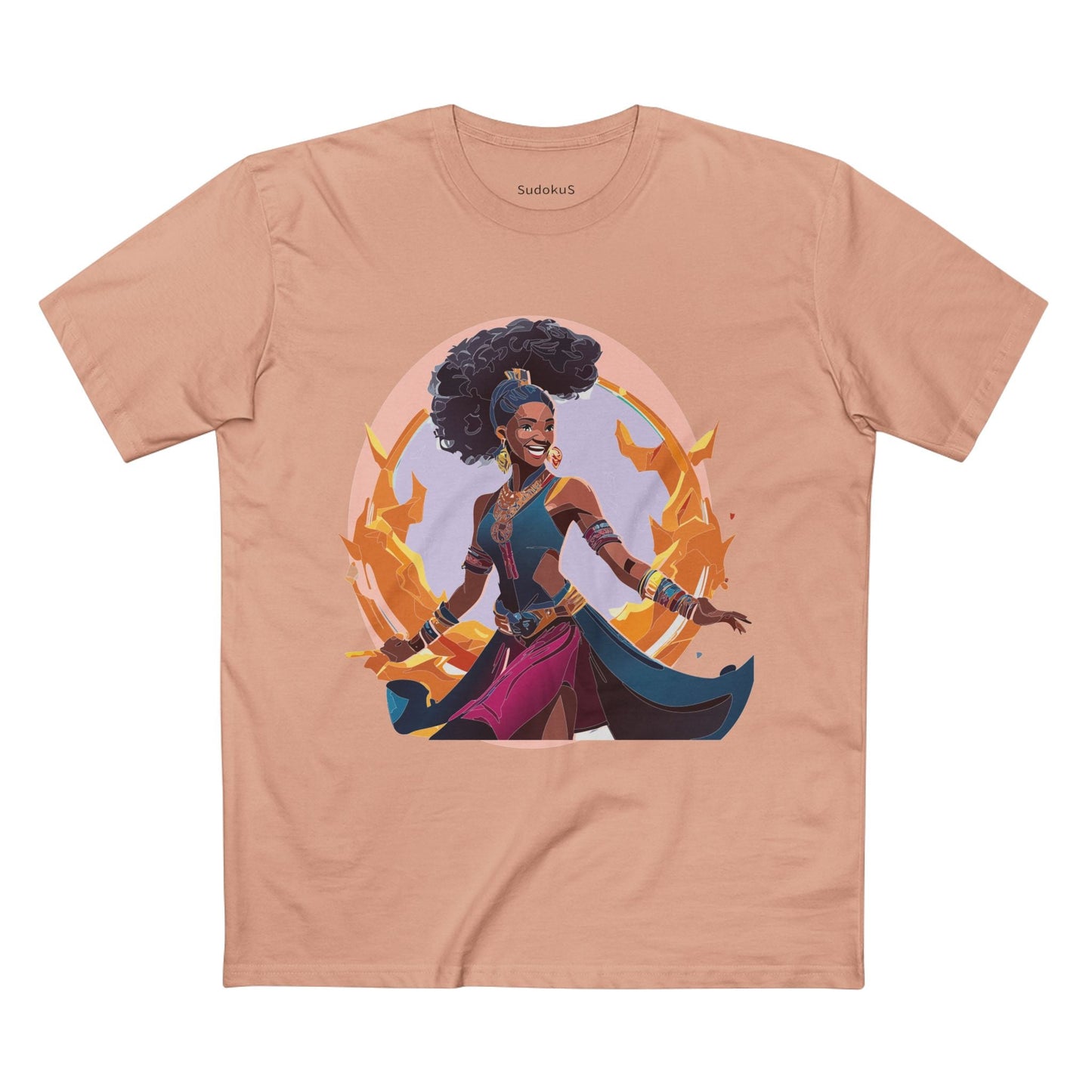 Dancer Graphic Unisex 100 Cotton Staple Tee 21