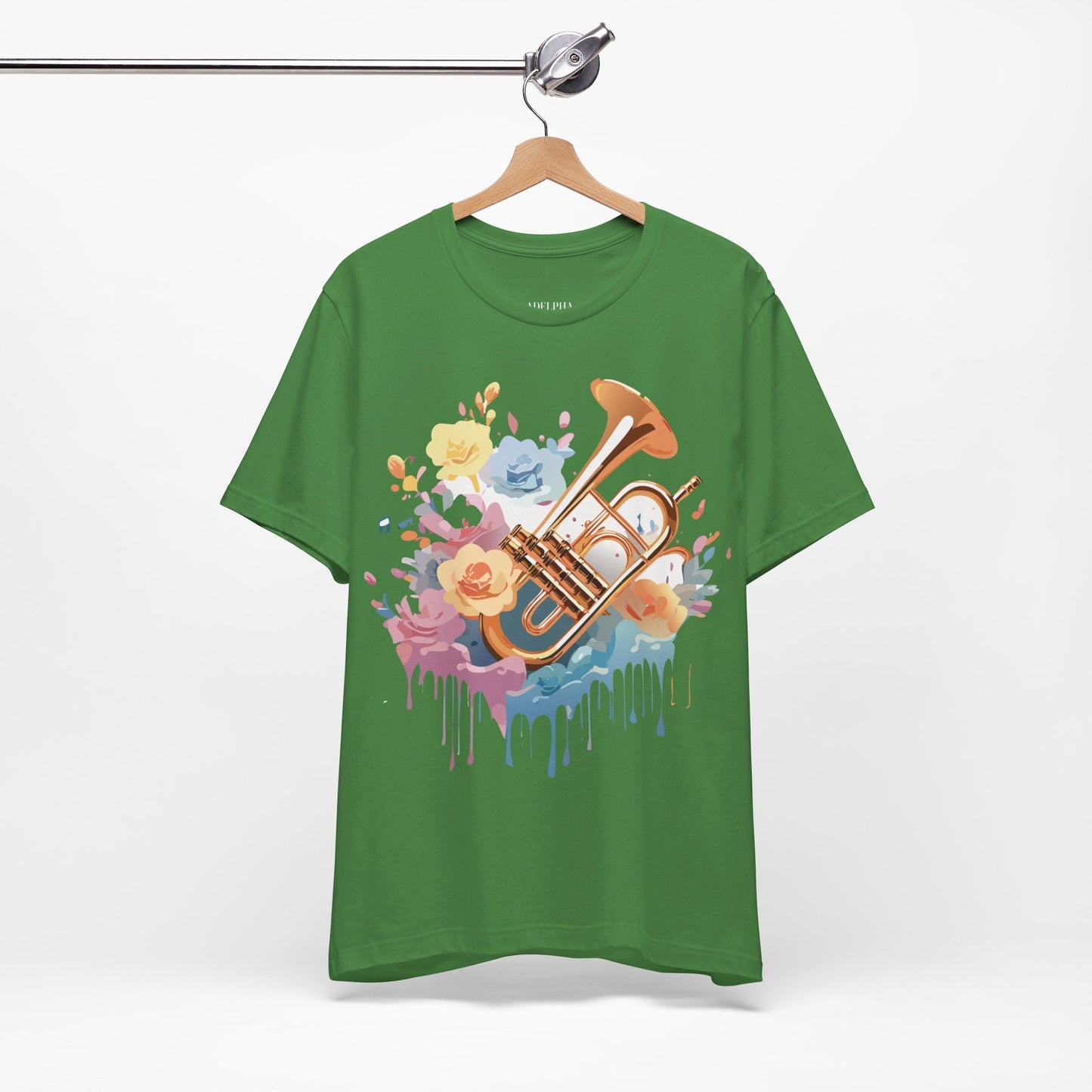Music T Shirt Unisex Graphic Tee Vintage Artwork Adelpha Short Sleeve Art Design