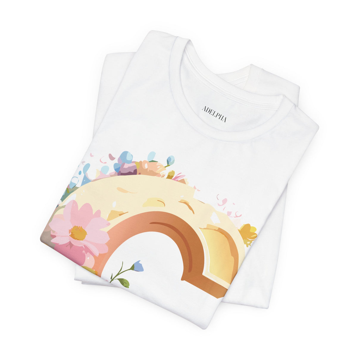 Letter C Graphic Unisex Cotton Bella+Canvas Tee with Art Letter Design