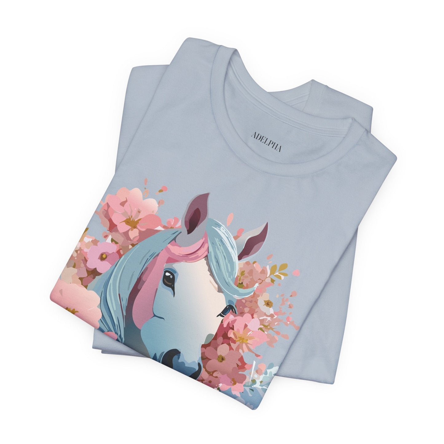 Horse Graphic Unisex 100 Cotton Vintage Animal Art T-Shirt 15