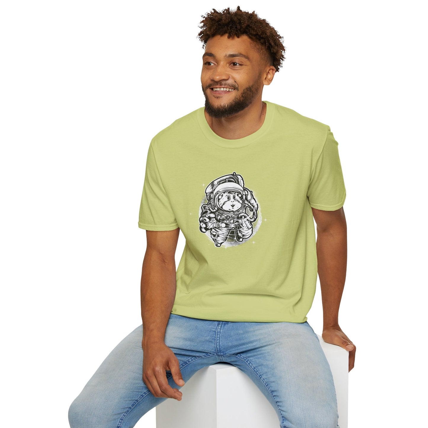 Cartoon T Shirt Animation Tee Funny Design Unisex Gildan Softstyle Cotton 64000 Tee Premium