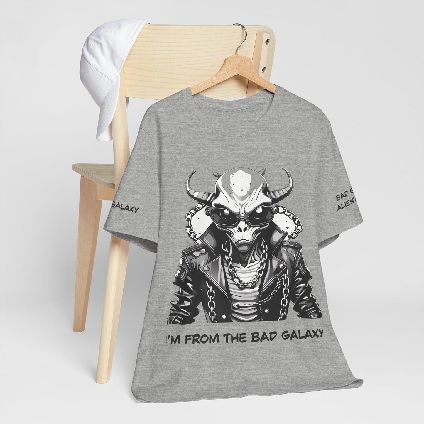 Alien Graphic Tee Shirt 100 Percent Cotton Made In USA Eco Friendly Inks Free Shipping Today