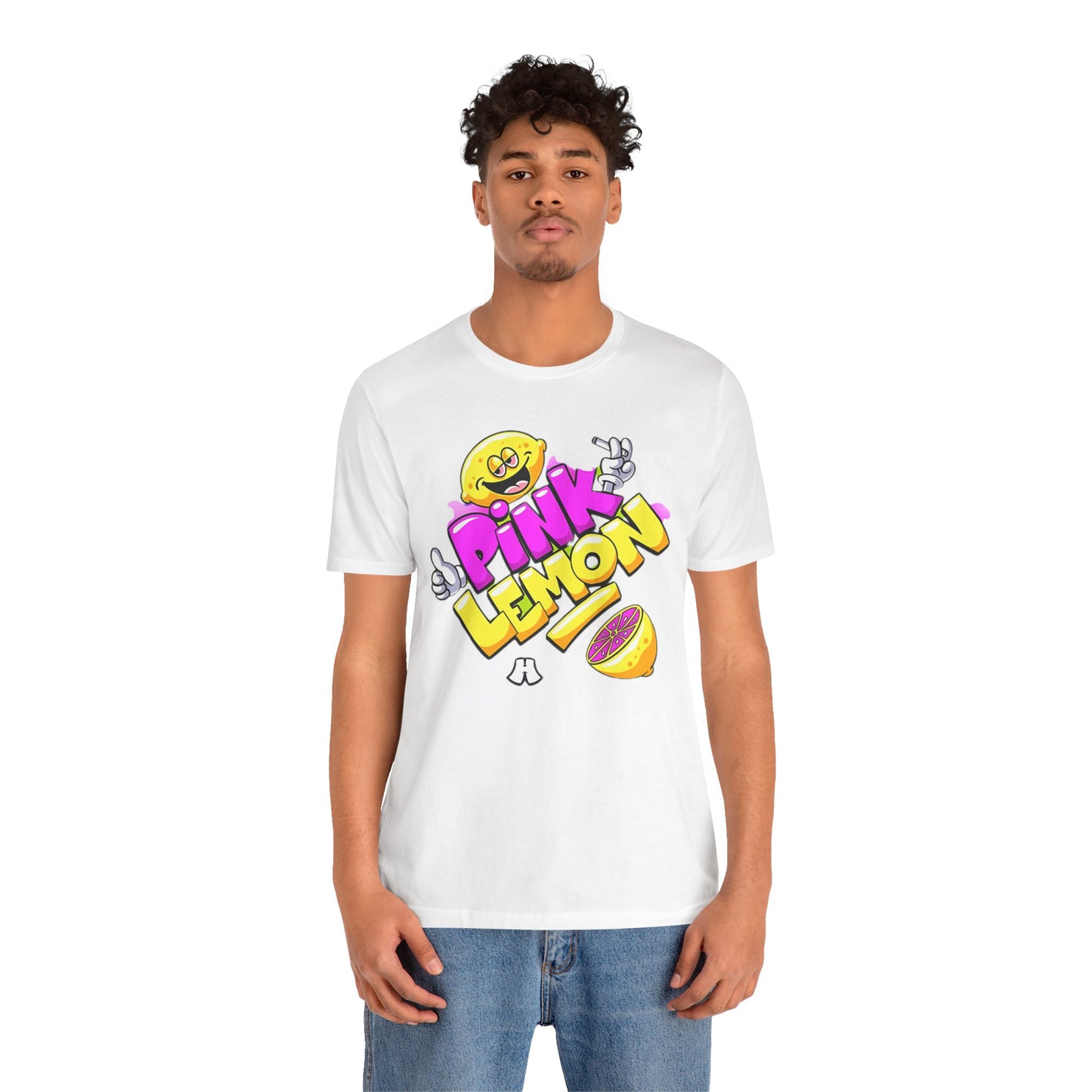 Lemon Graphic Tee, Graphic T-Shirt, Funny Lemon Shirt, Cute Cartoon Tees, Art T-Shirt, Art Design Tees