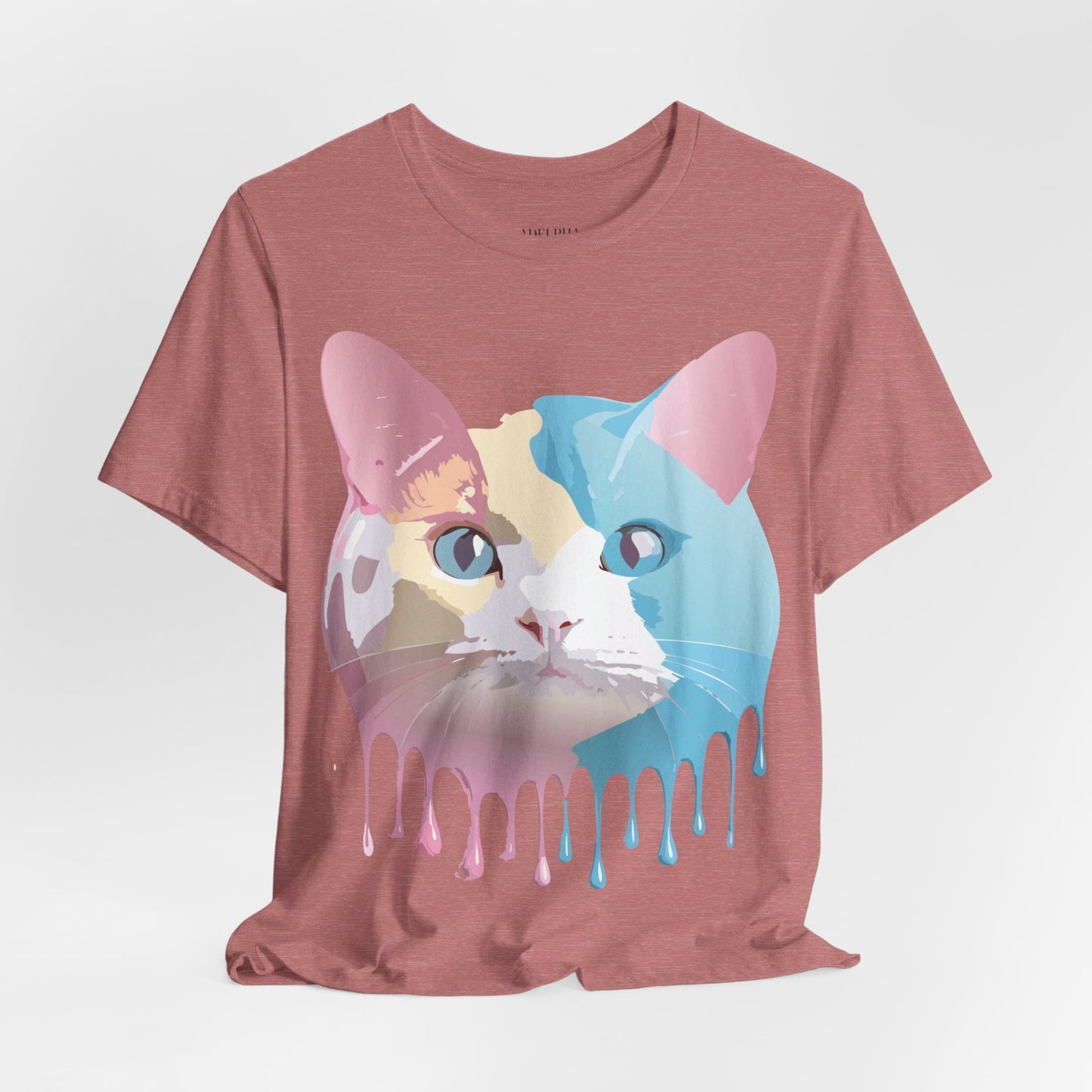 Cat Graphic Tee Unisex Jersey Short Sleeve By Adelpha Art Design