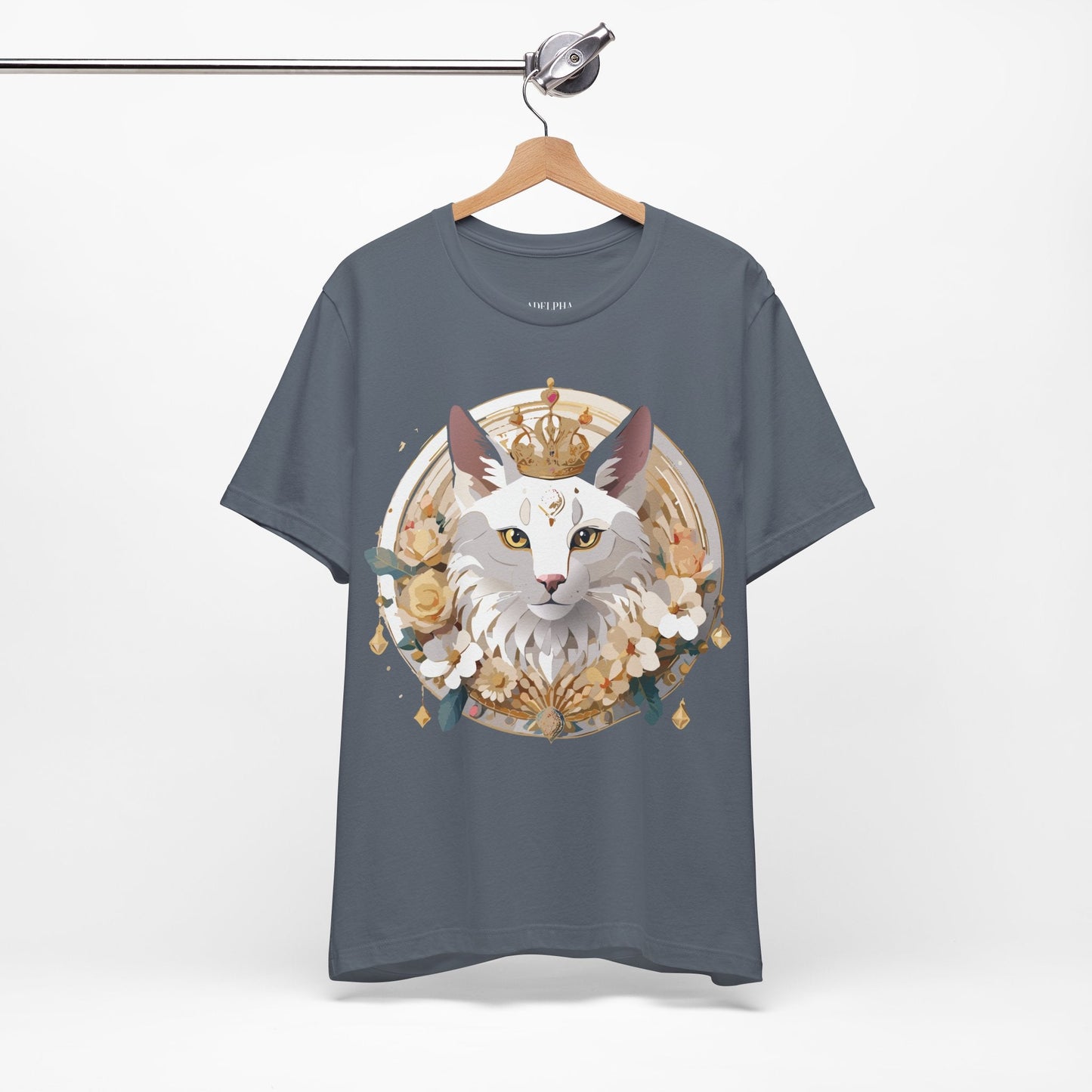 Medallion Graphic Unisex 100 Cotton Vintage Animal Medal Artwork Tee 38