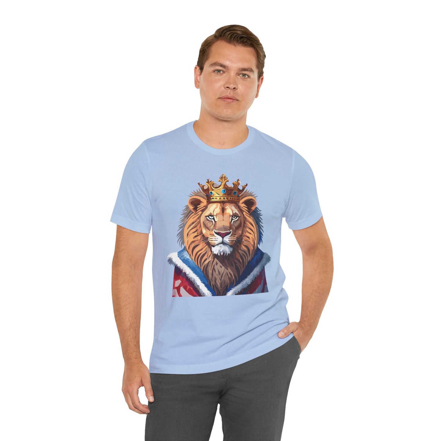 Unisex Animal T Shirt With Art Design Wild Animals Shirt Gildan Softstyle 64000 Cotton