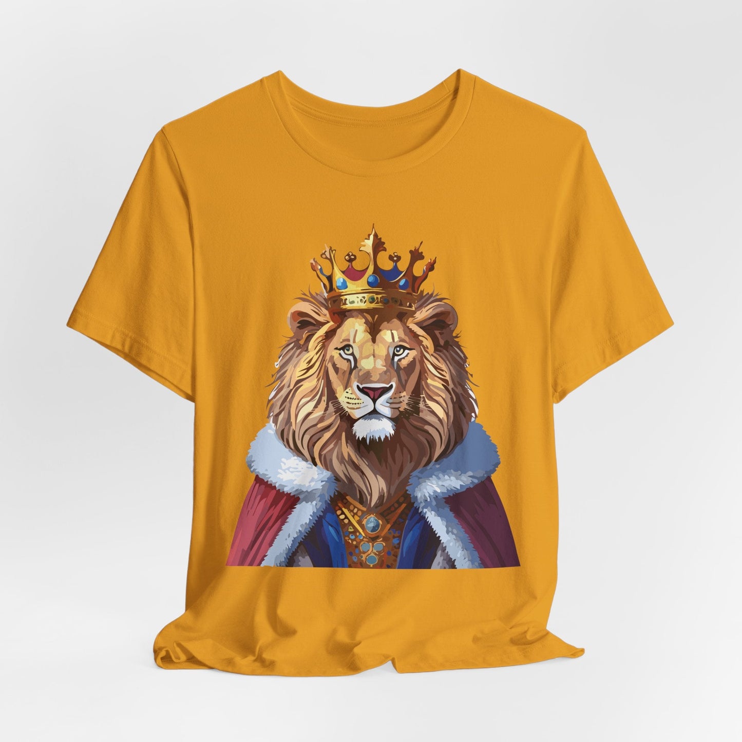 Unisex Animal Tee Shirt With Wild Animal Art Design Softstyle Comfort Tee Gildan 64000