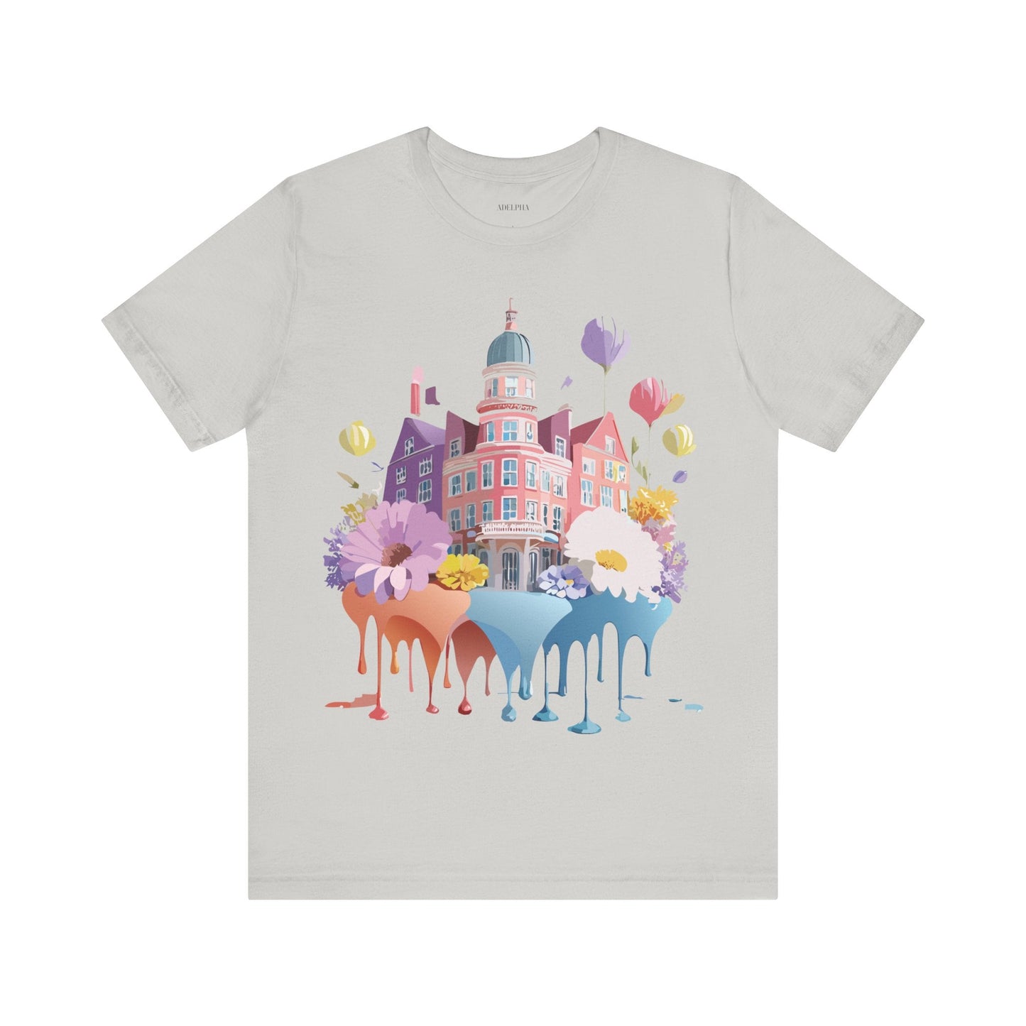 Unisex Graphic T Shirt With Adelpha Artwork Vintage Amsterdam Design Short Sleeve