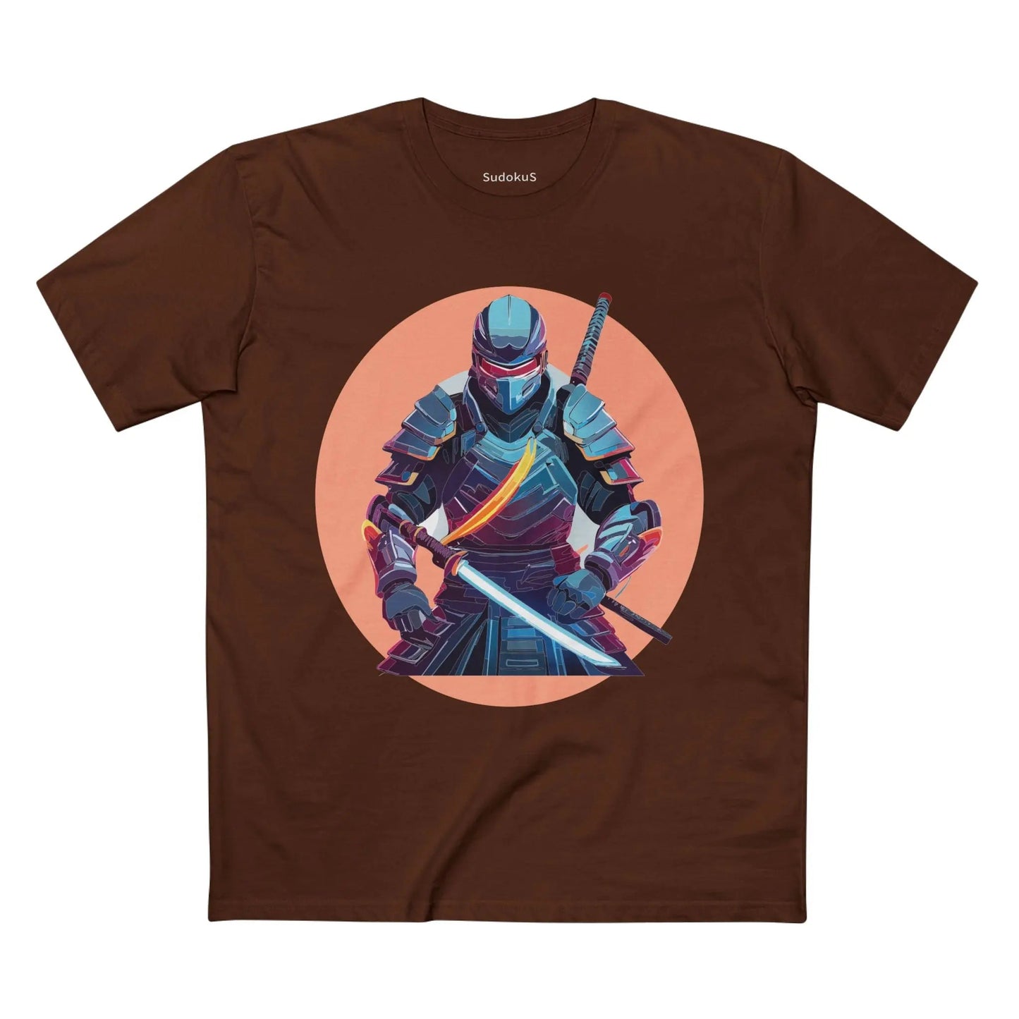 Samurai Graphic Unisex 100 Cotton Staple Tee 9