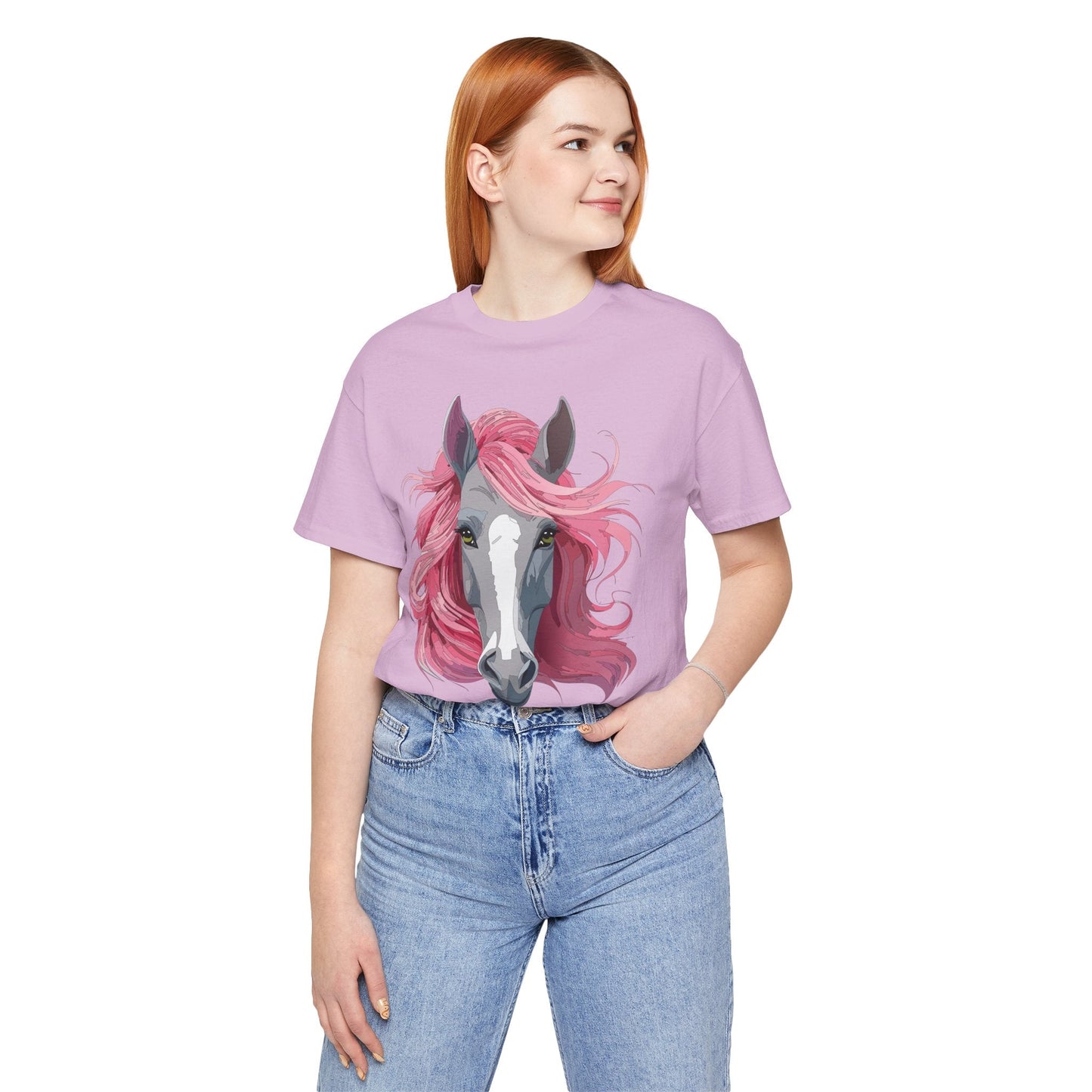 Unisex Animal Art Design Tee Shirt With Wild Animals Graphic Short Sleeve Everyday Wear
