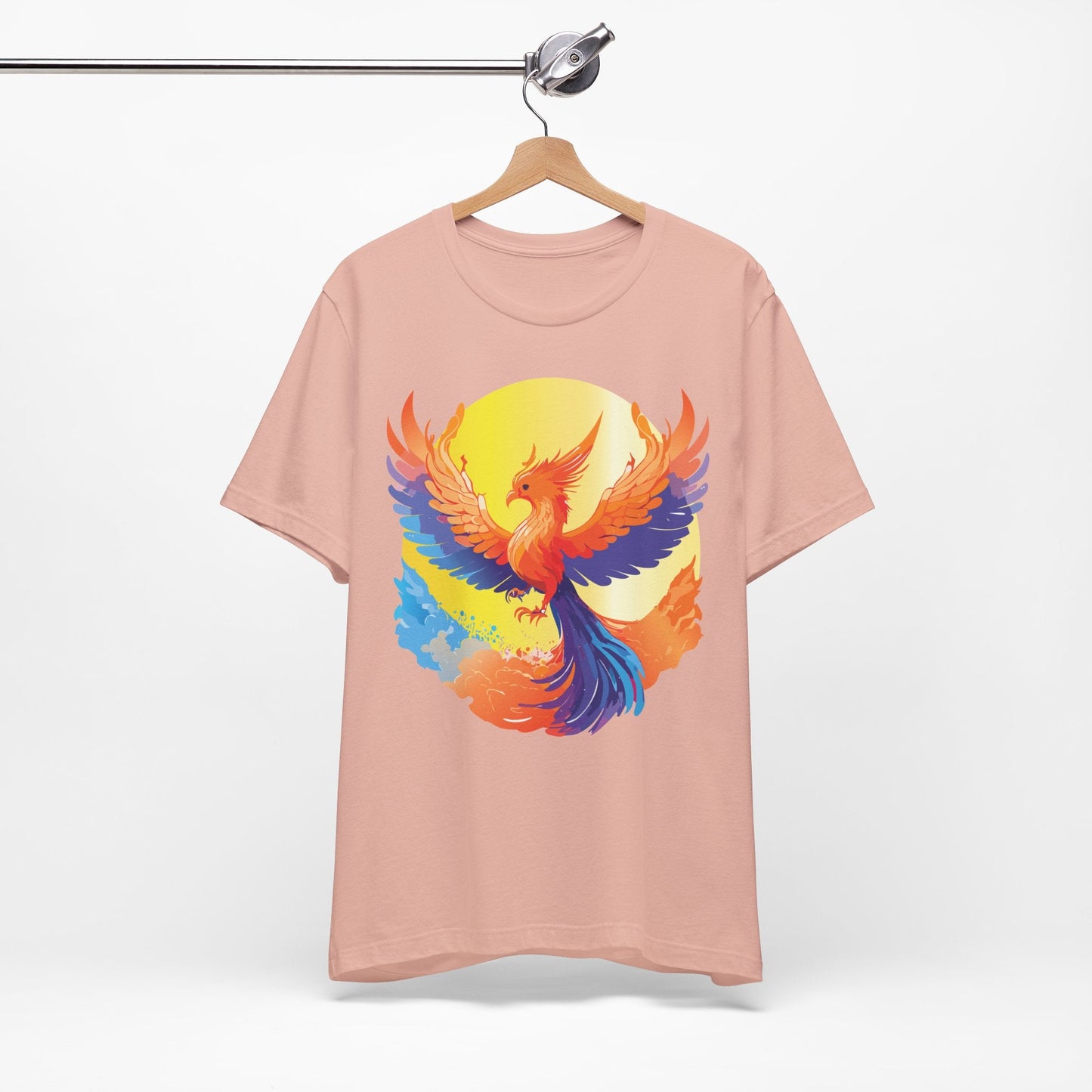 Unisex Animal Print Tee Shirt With Art Design Wild Animals Short Sleeve Comfort Fit