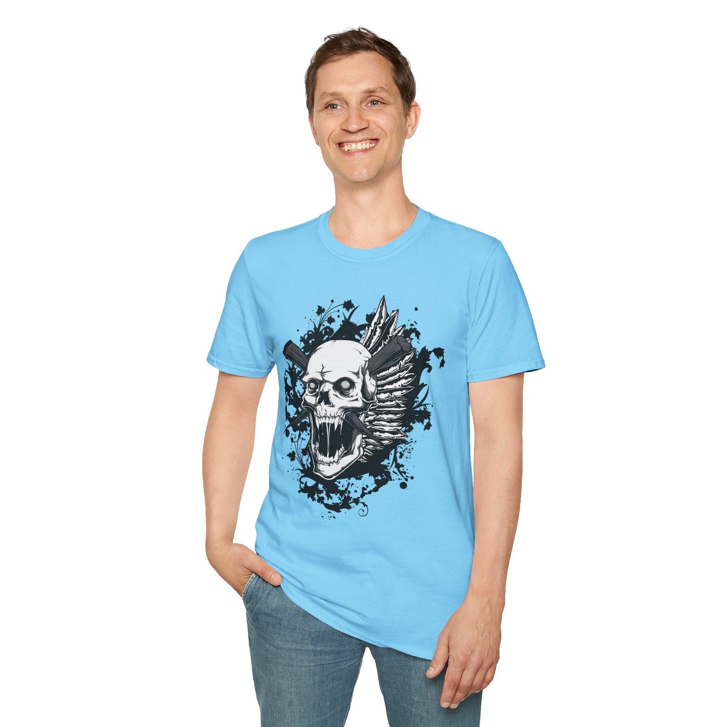 Art Design Graphic Tee Shirt Unisex Softstyle Gildan 64000 100 Percent Ring Spun Cotton