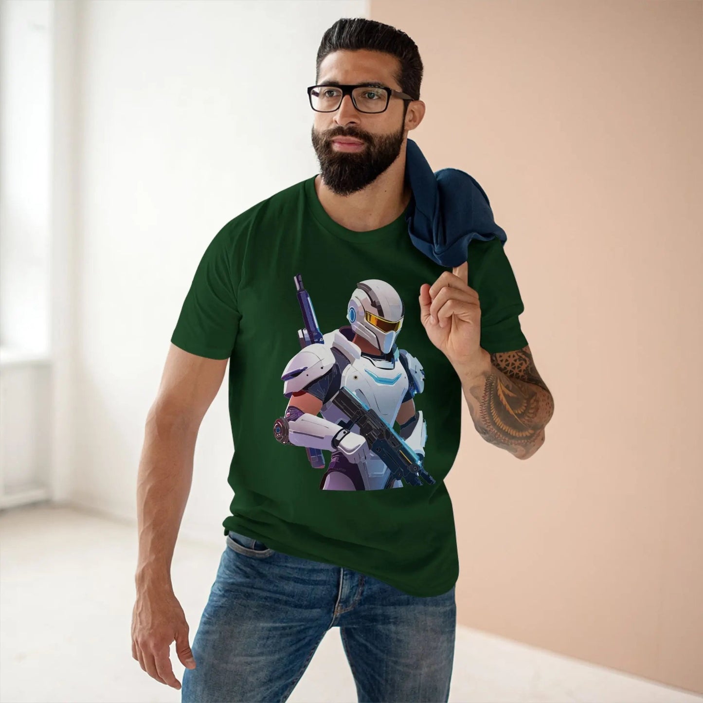 Robocop Graphic Unisex 100 Cotton Staple Tee