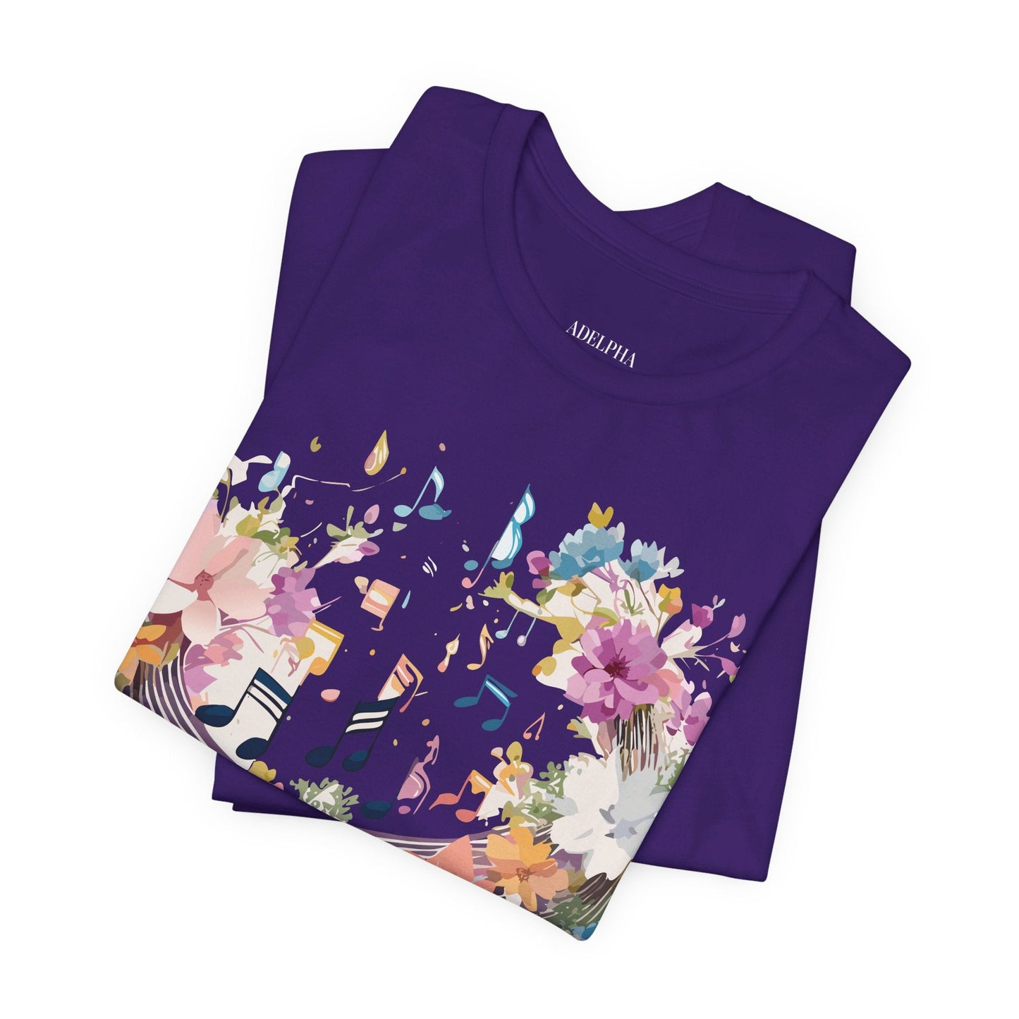 Adelpha Music T Shirt Unisex Graphic Tee With Vintage Inspired Artwork Short Sleeve