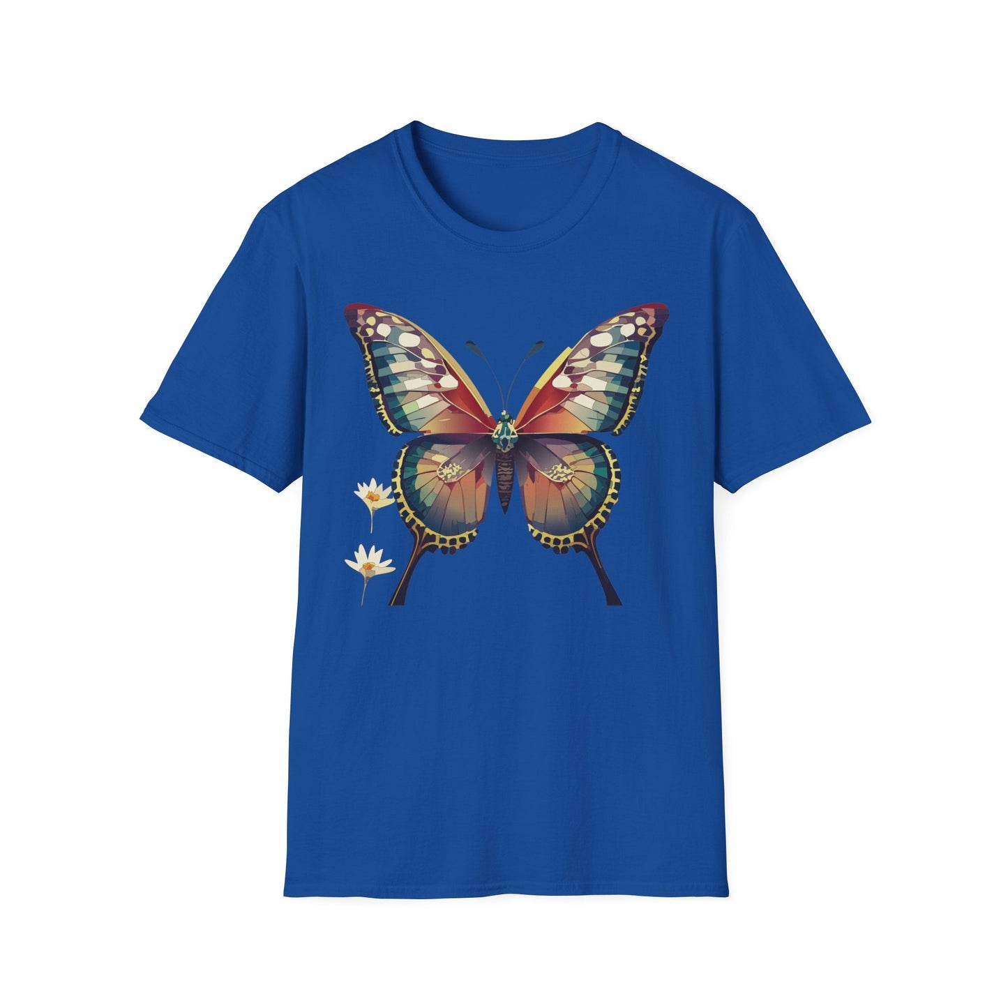 Unisex Butterfly Monarch Shirt Softstyle Tee Gildan 64000 Short Sleeve For Everyday Comfort