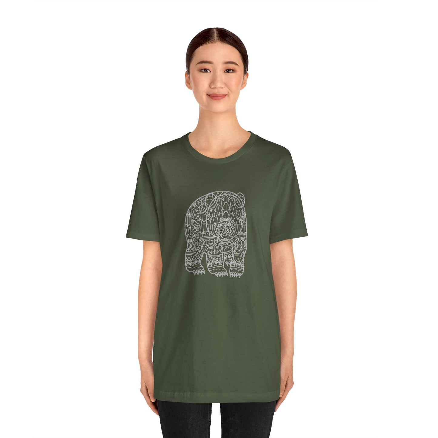 Unisex Tee Shirt with animals Print