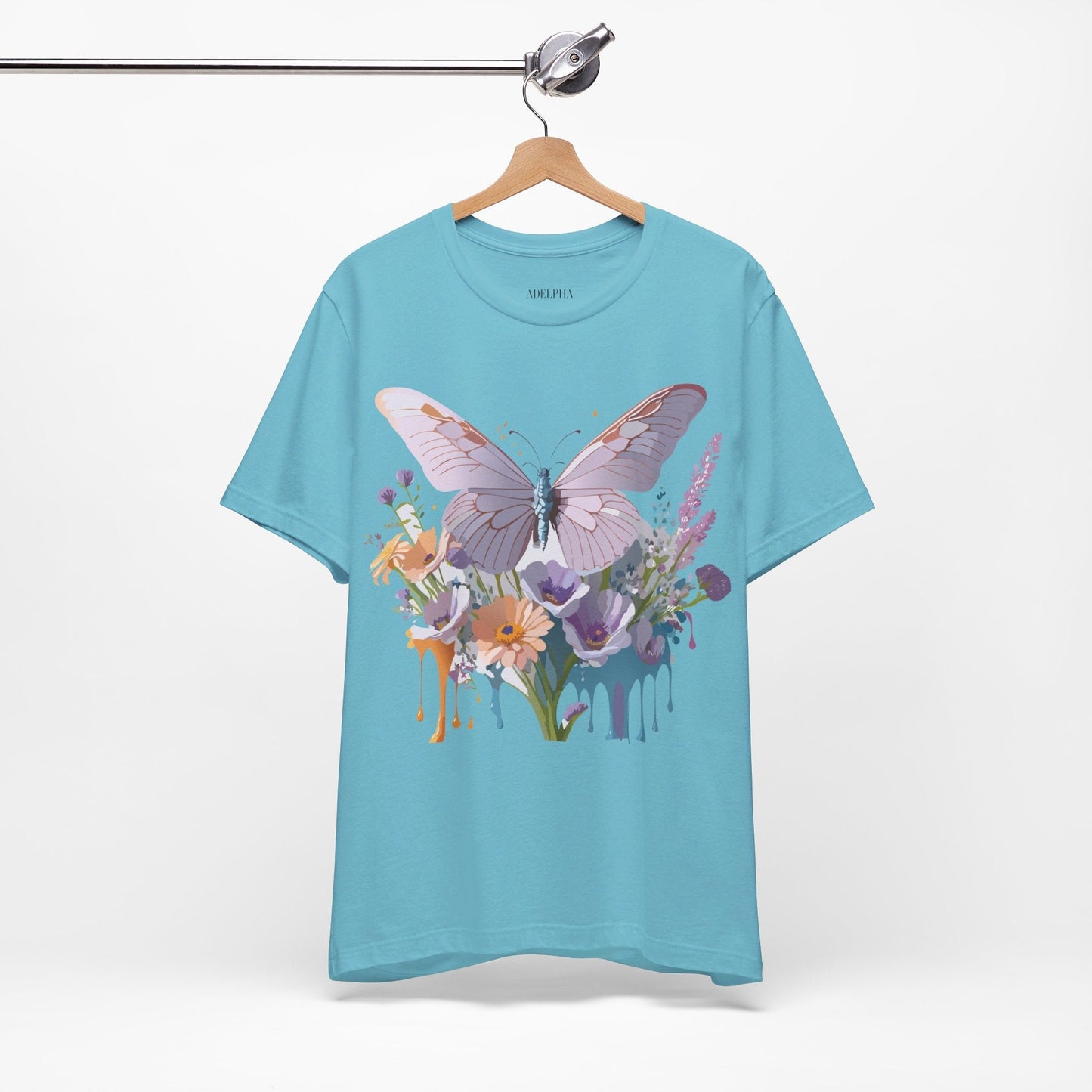 Butterfly Graphic Tee Unisex Adelpha Vintage Inspired Jersey