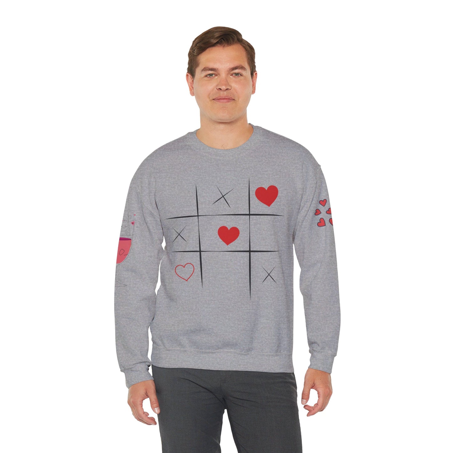 Unisex Heavy Blend Sweatshirt - Heart