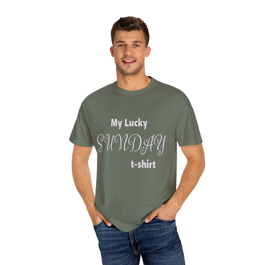 Unisex T-Shirt mit Wochentags-Design 